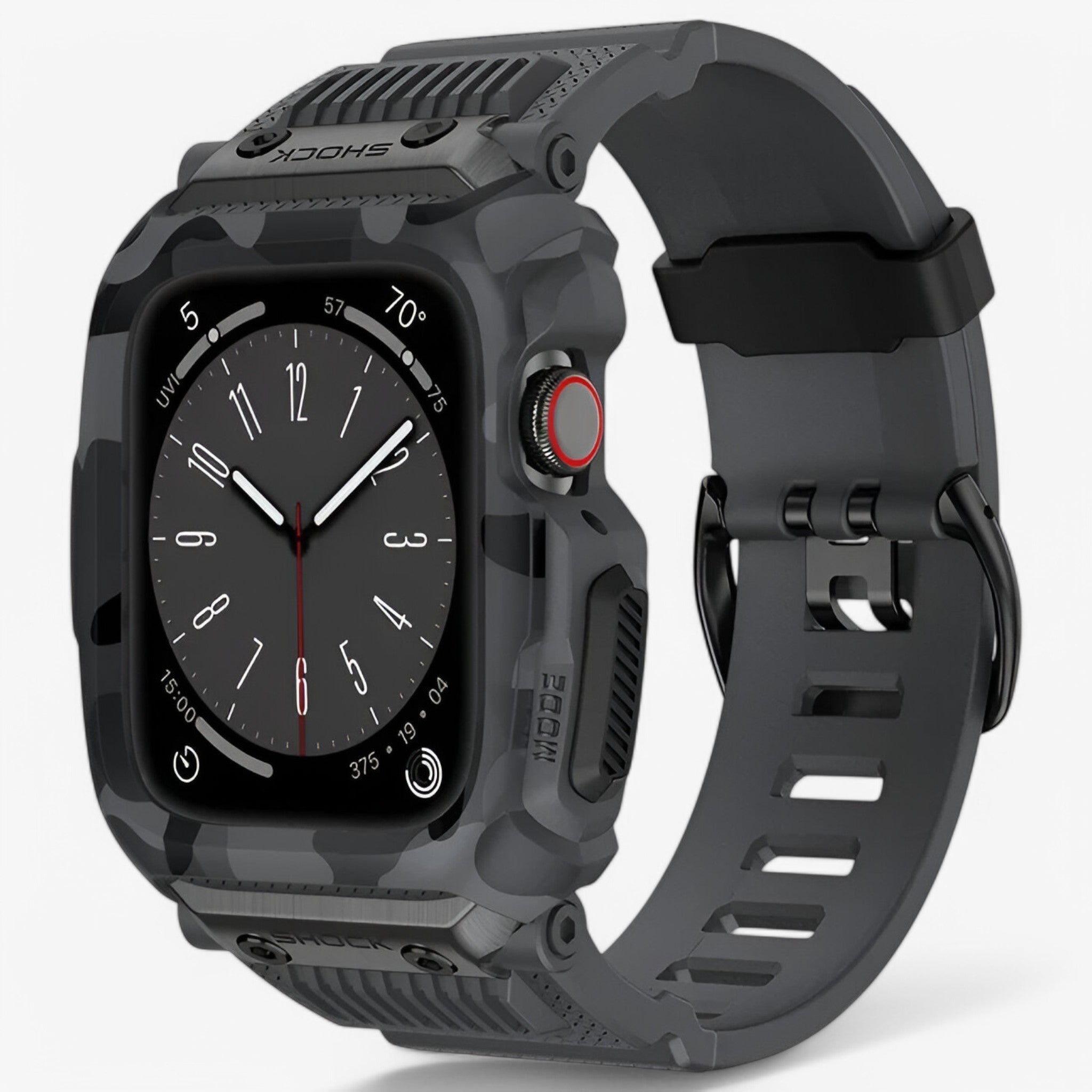 Falcon | Custodia Sportiva Militare per Apple Watch - Grigio - - Concept Palermo