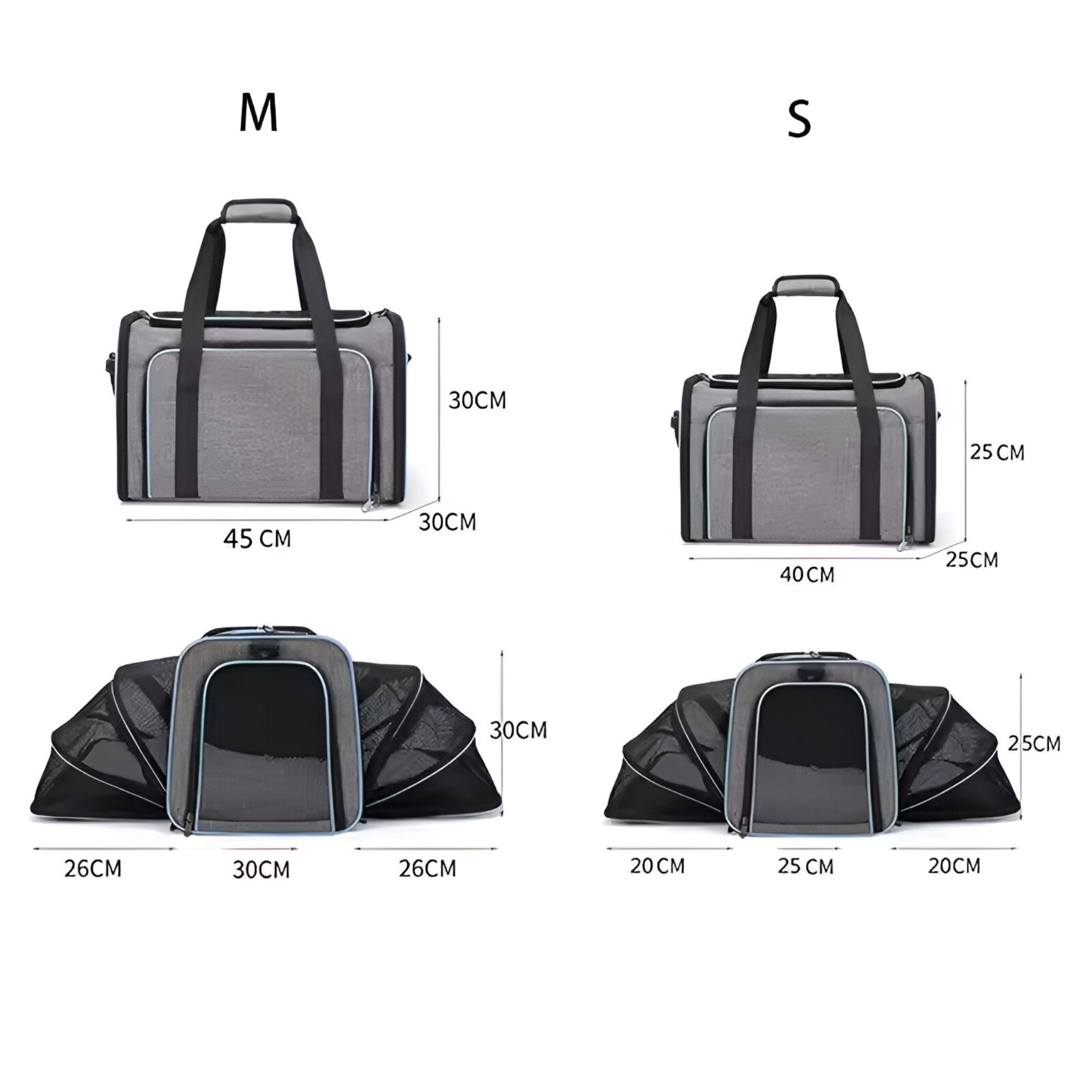 Milo | Zaino Trasportabile per Animali a Maglia e Pieghevole - - Dog dog bag DOG SUPPLIES - Concept Palermo