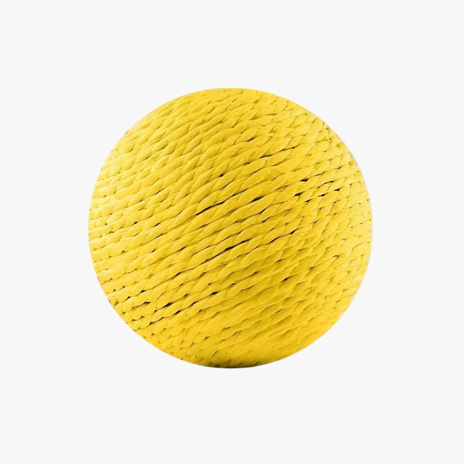 Elio | Palla Giocattolo 8 cm per Gatti Interattiva, Mordibile e con Suoni - Giallo 8cm - pet pet toys petproduct - Concept Palermo