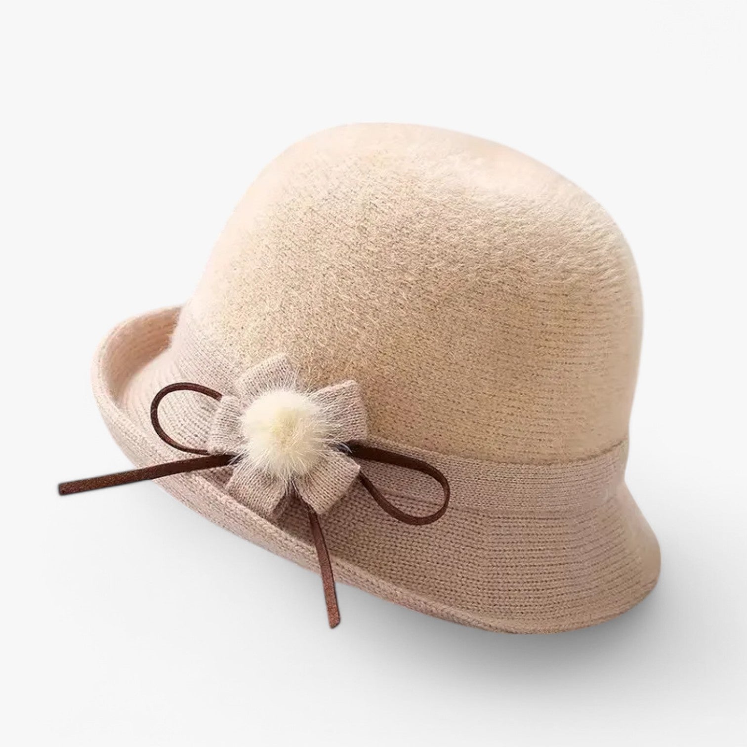 Mathilde | Elegante cappello in lana per donne – calore e stile - Bianco Sporco 56-58cm - hat Hat for girls women hat - Concept Palermo