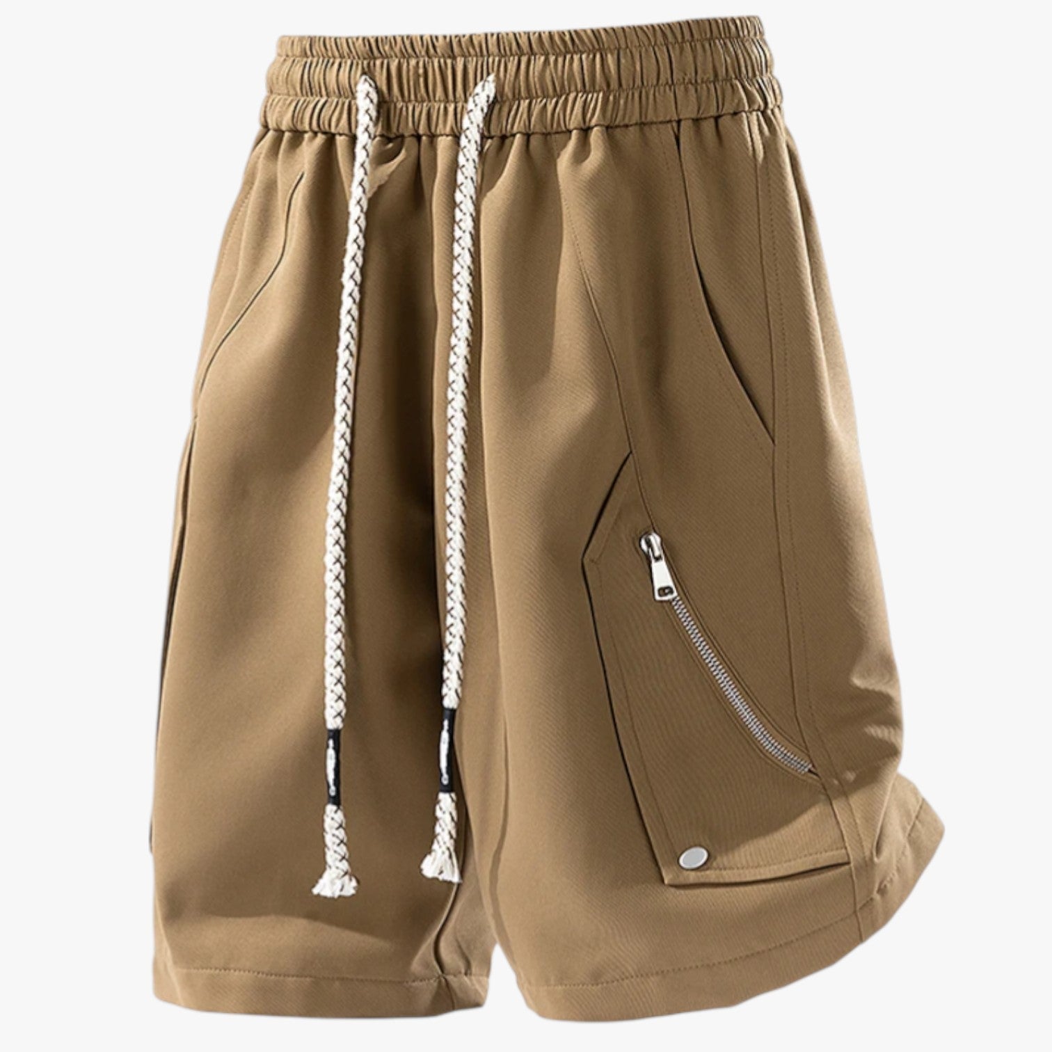 Ethan | Maxi Comfort - Pantaloncini da uomo leggeri e comodi per l'estate - Giallo terroso - Herren Shorts komfortable Shorts shorts for men Summer shorts - Concept Palermo