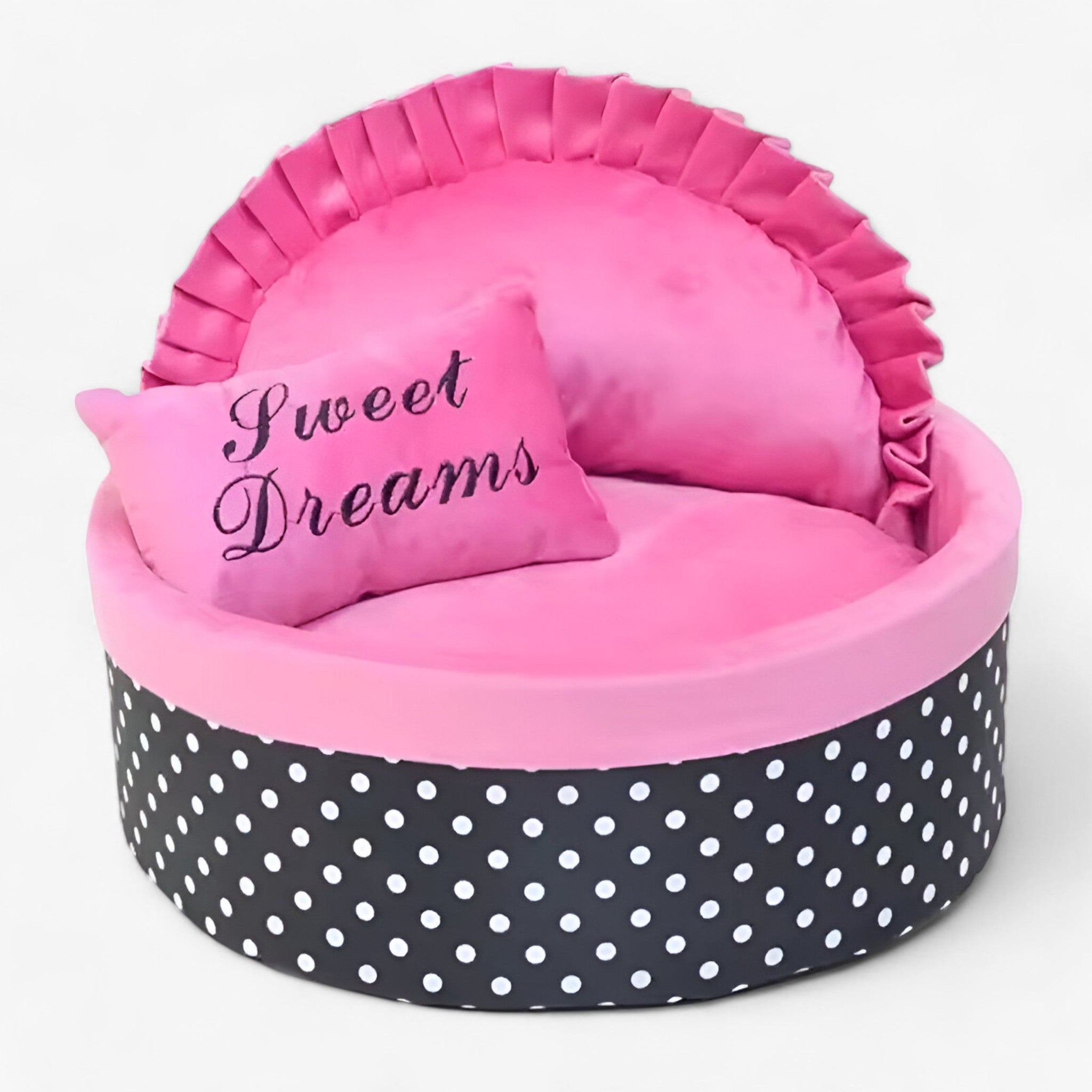 Milo Dot | Letto Invernale Caldo e Confortevole Per Animali Domestici - rosa - - Concept Palermo