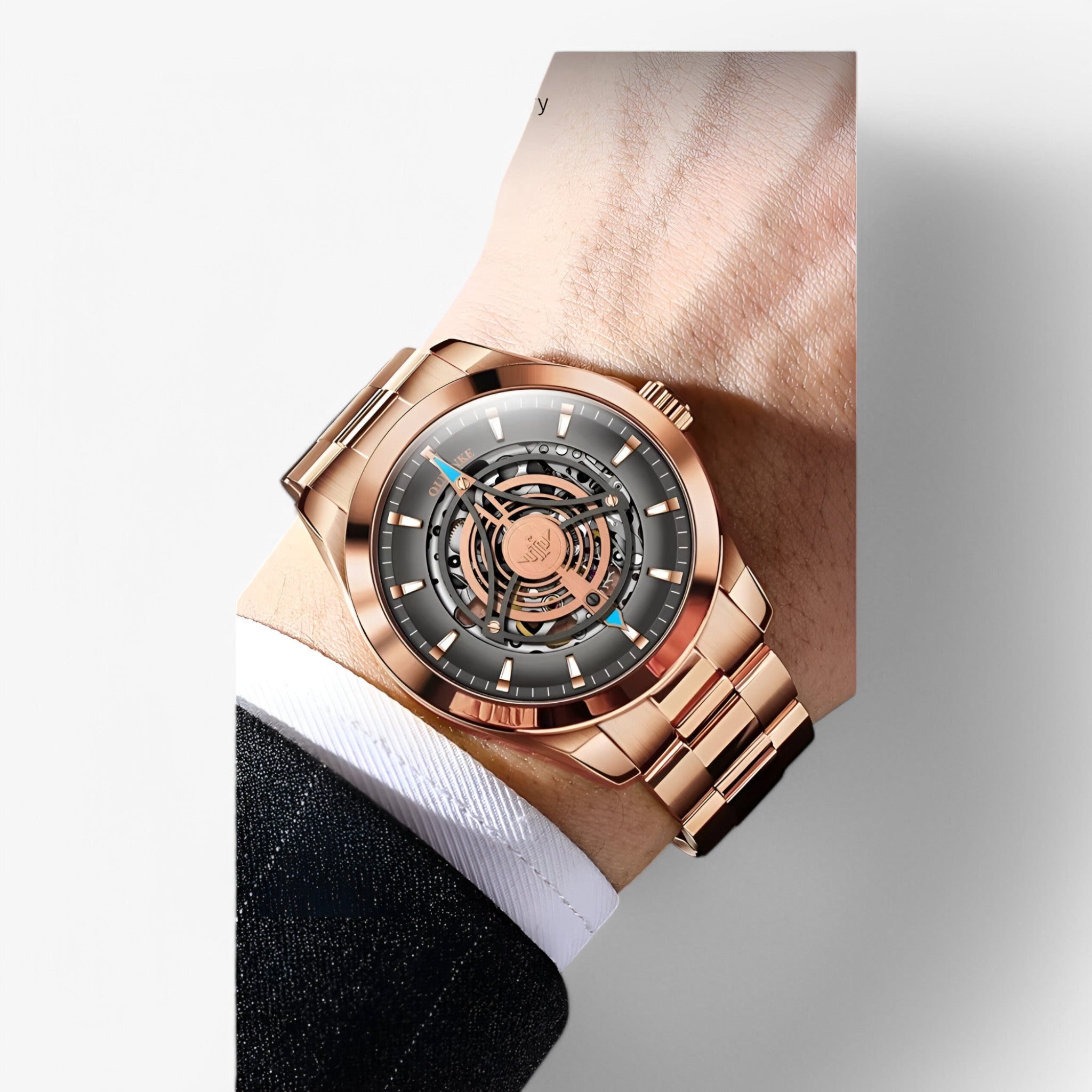 Carlitos | Orologio Meccanico con Quadrante Cavo - - - Concept Palermo