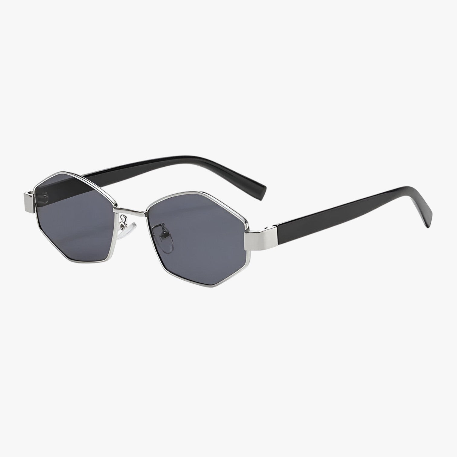David | Occhiali da Sole Polygonali UV400 – Stile Unisex e Protezione per lo Sport all’Aperto - argento grigio come in foto - men sunglasses polarized mens sunglasses sun glasses Sunglasses sunglasses polarized men - Concept Palermo