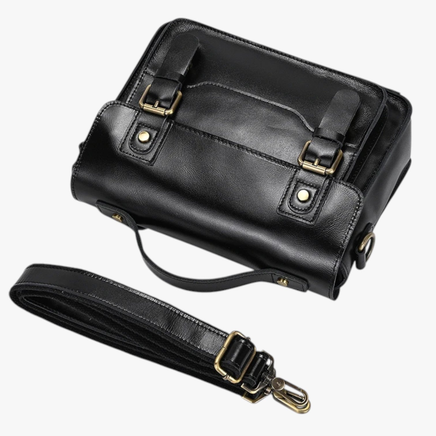 Nico | Borsa a tracolla antifurto unisex in pelle elegante - - Bags bags for men mens bag Shoulder & Crossbody Bags - Concept Palermo