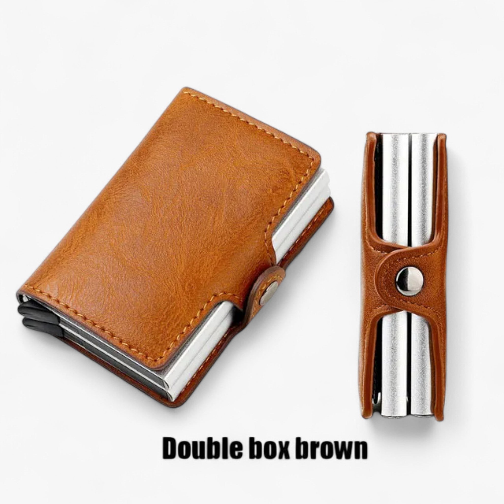 Portafoglio RFID Romeo™ - protezione di tutte le tue carte dal furto! - Marrone - ID wallet wallet - Concept Palermo