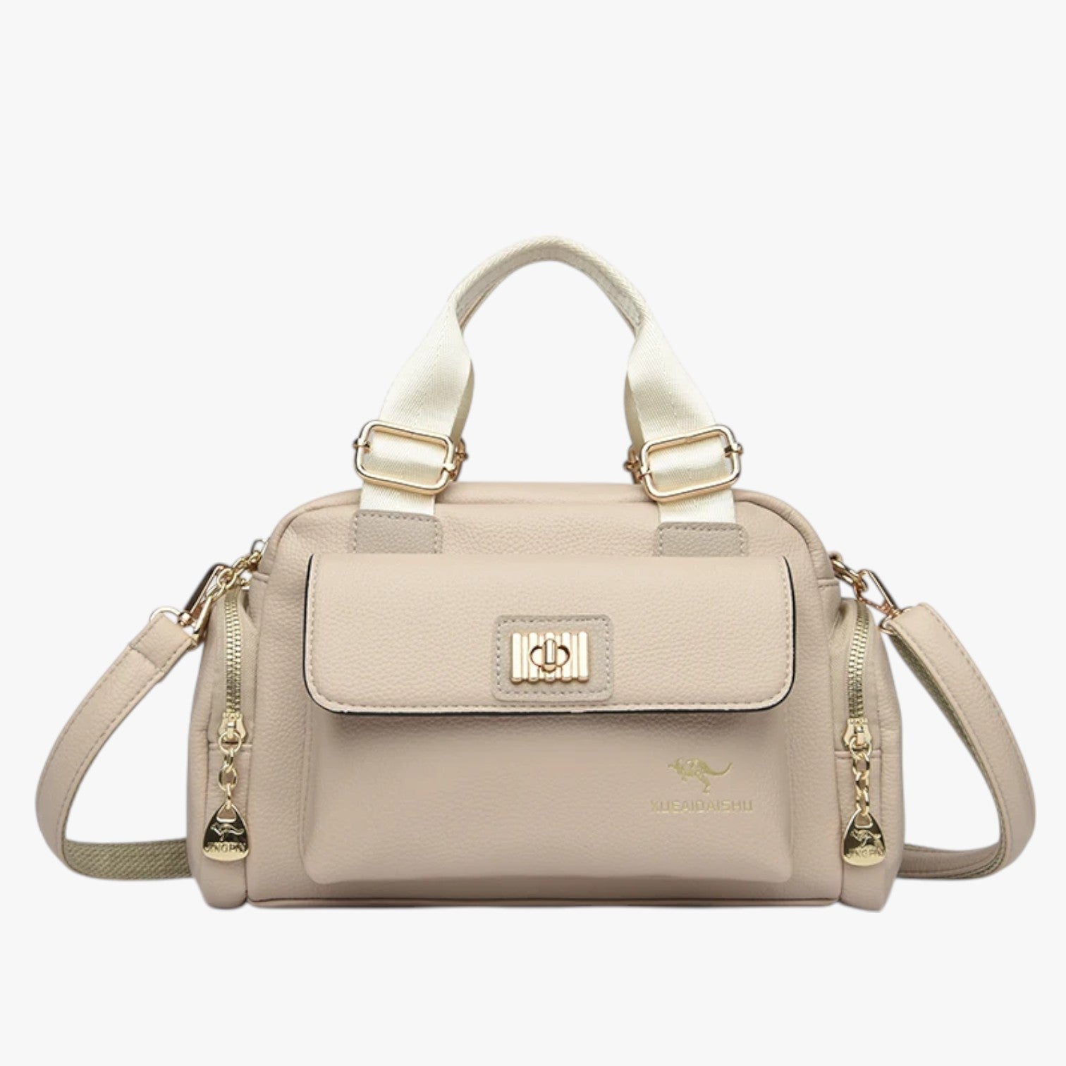 Siera | Eleganza e praticità per tutti i giorni – Borsa multitasche in pelle PU - Cachi - Bags women bags Women's handbags - Concept Palermo
