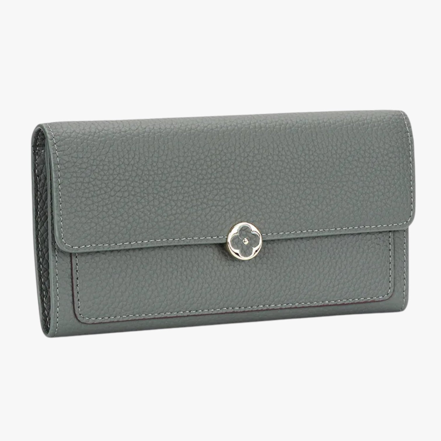Anahi | Portafoglio da donna in vera pelle, eleganza e funzionalità - Verde Chiaro - wallet womens wallet - Concept Palermo