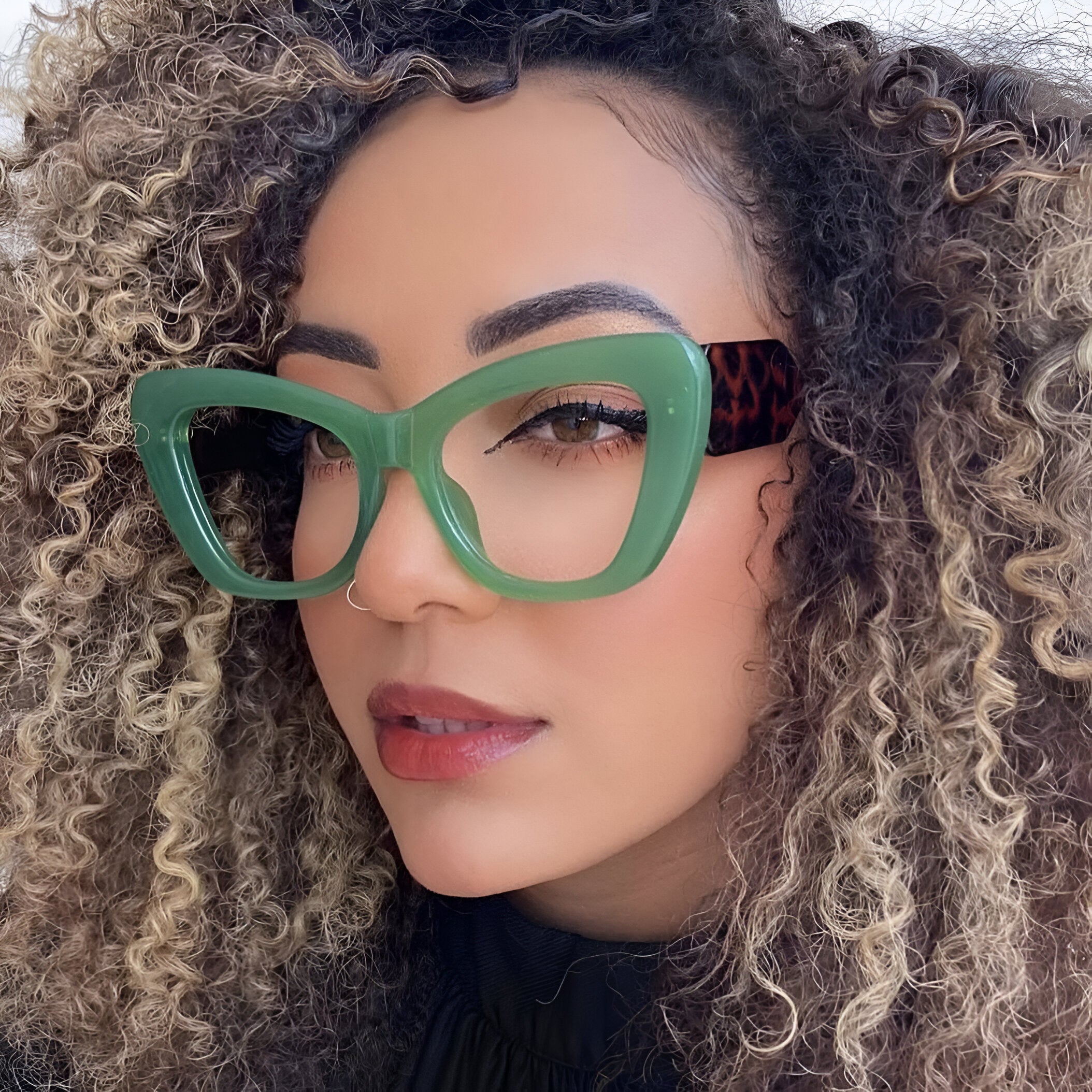 Melanie | Occhiali da sole oversize a forma di occhio di gatto con protezione UV400 - - Cat Eye Sunglasses cateye sunglasses Fashion Sunglasses polarized sunglasses women Sunglasses womens sun glasses - Concept Palermo