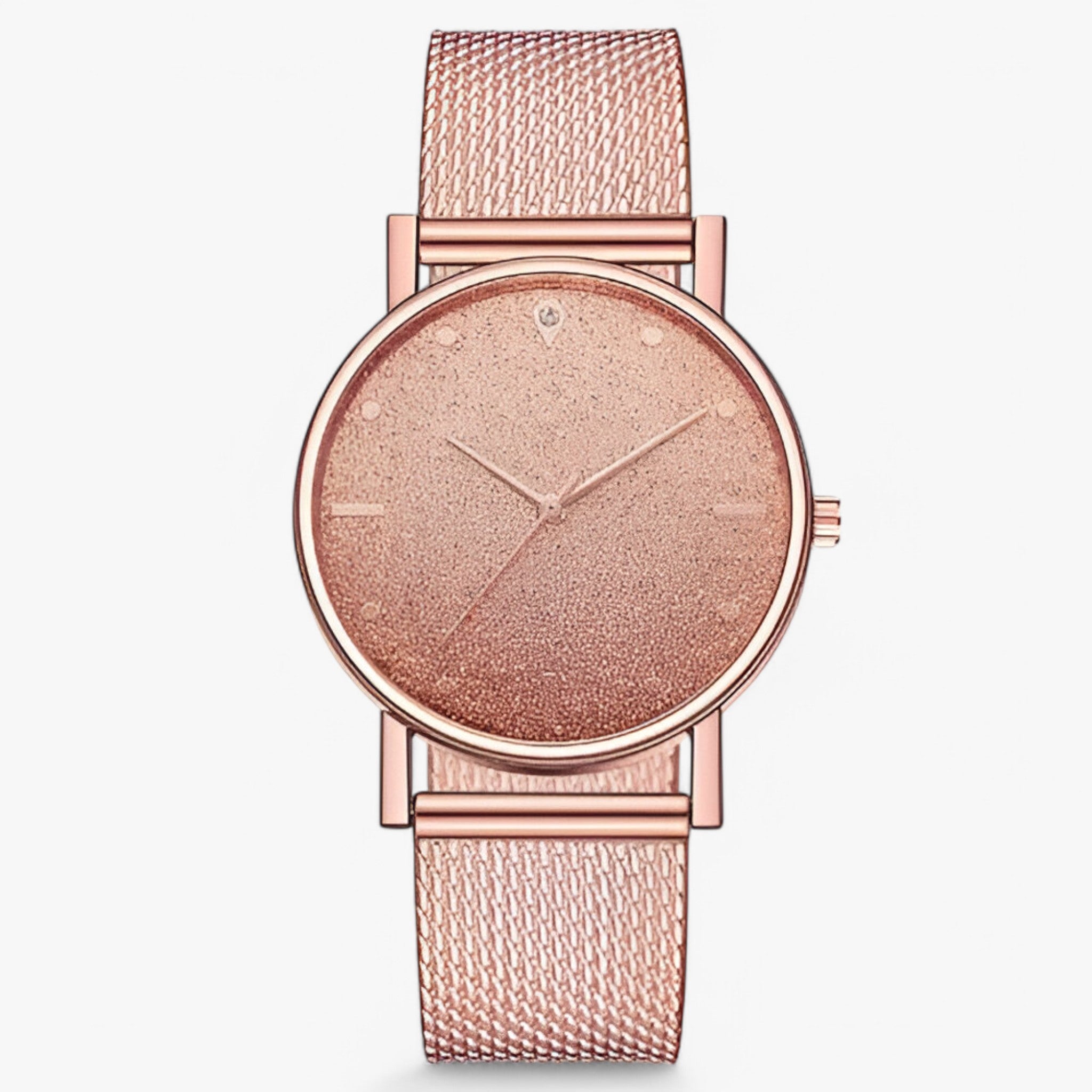 Karina | Orologio Elegante in Oro Rosa con Quadrante a Cuore - Oro rosa-2 - female watch watch for women - Concept Palermo