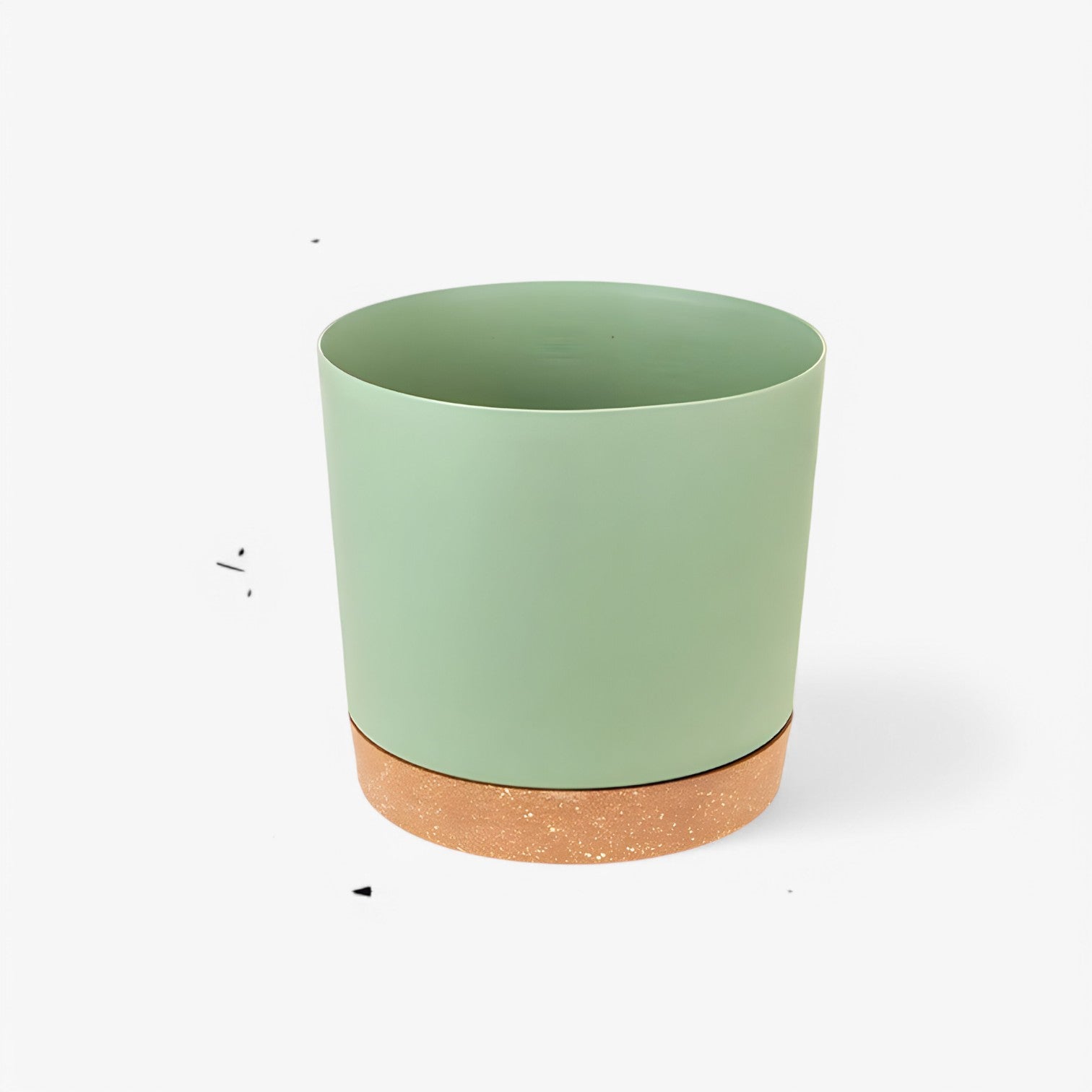 Amancio | Vaso di fiori in plastica elegante - con drenaggio per una crescita sana - Verde-16.5cm - Garden Garden supplies Home & Garden - Concept Palermo