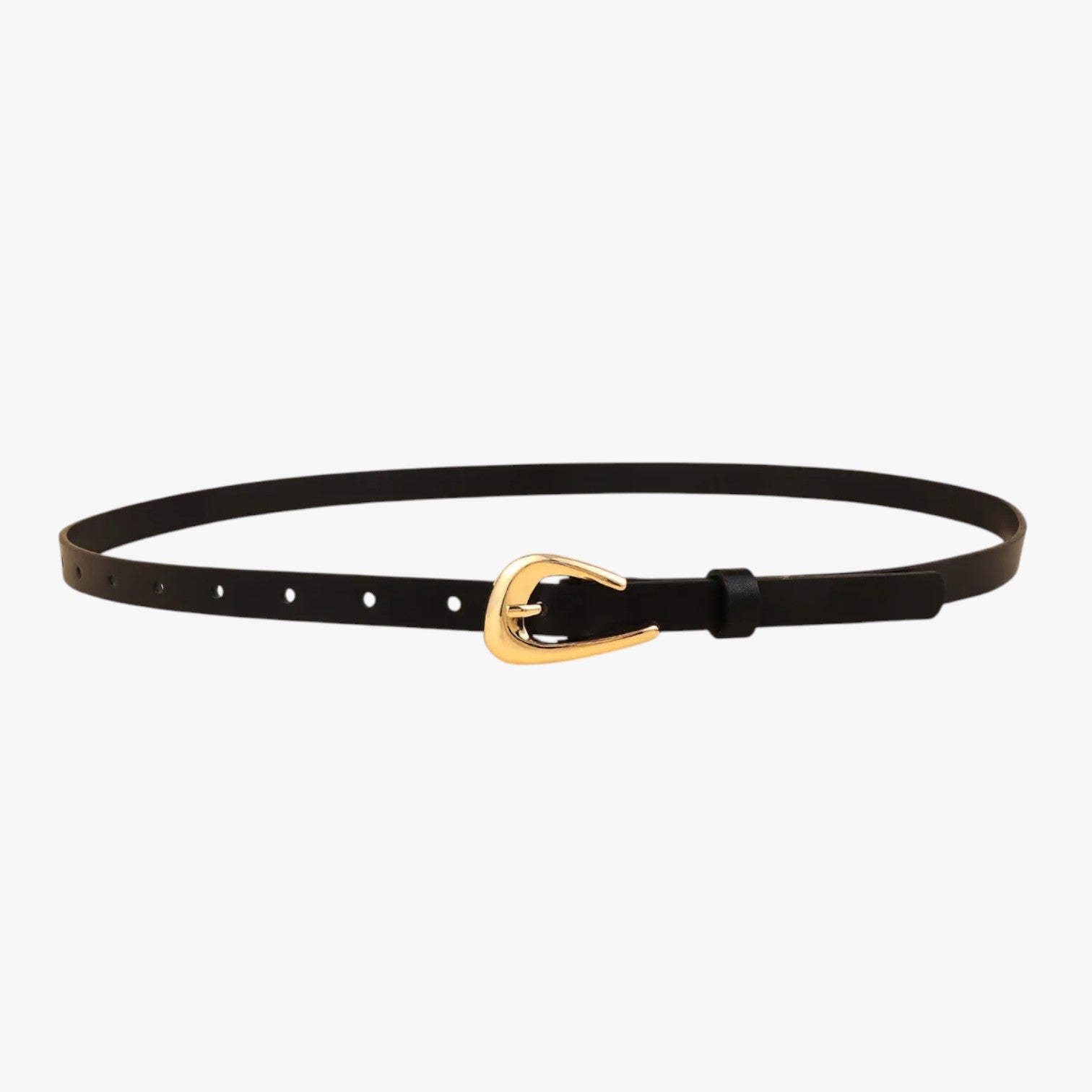 Dorothy | Cintura Gotica Retrò con Fibbia Dorata - Nero 110cm - Belts waist belt for women Womens belt - Concept Palermo