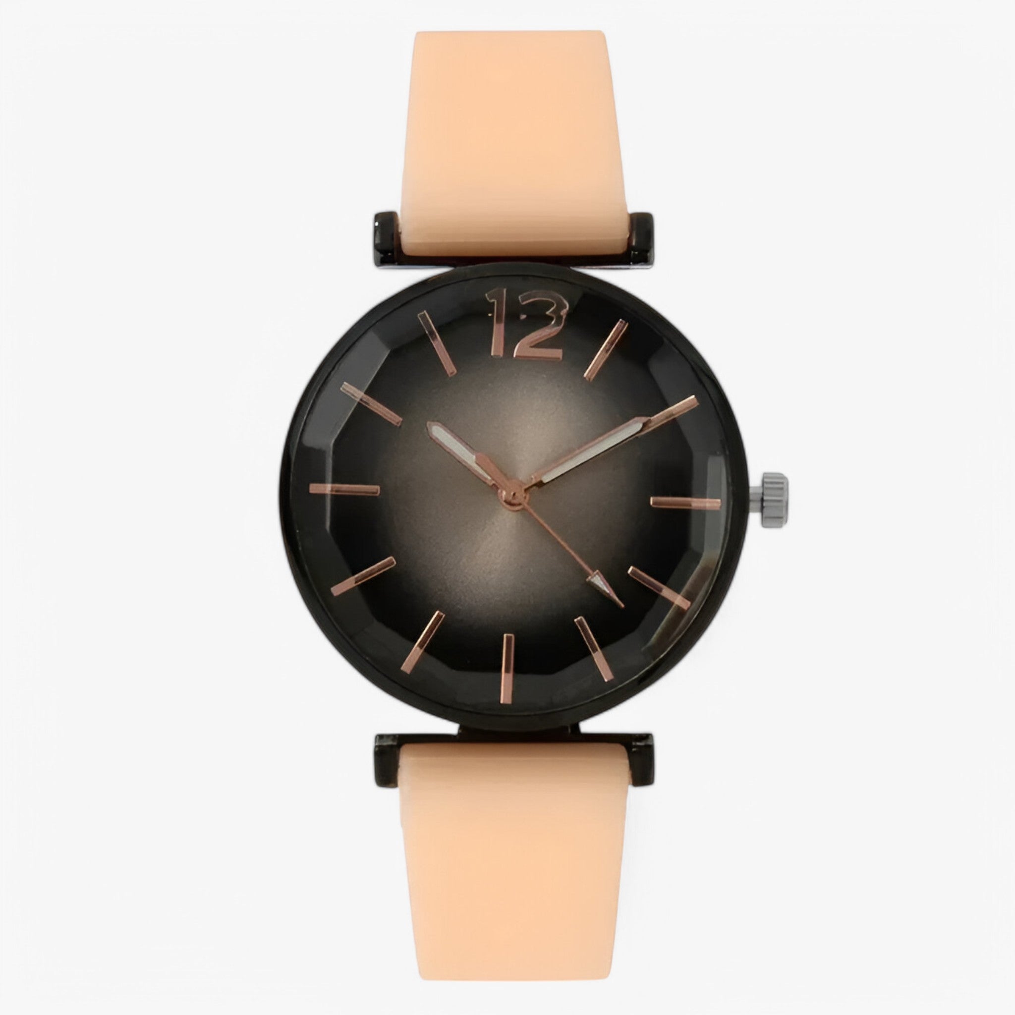 Lena | Orologio sportivo casual con cinturino in silicone - Arancia - female watch watch for women - Concept Palermo