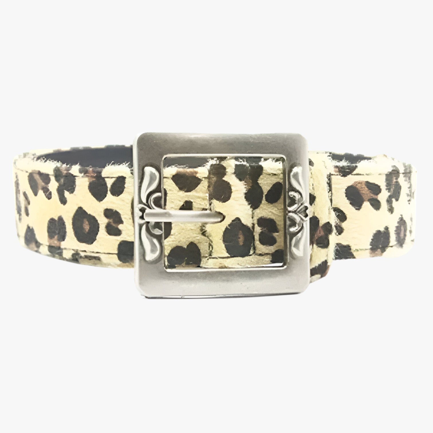 Dakota | Cintura Y2K Leopardata Stile Punk Vintage Donna - stampa leopardata 2 105x3.2cm - Belts belts for woman waist belt for women Womens belt - Concept Palermo