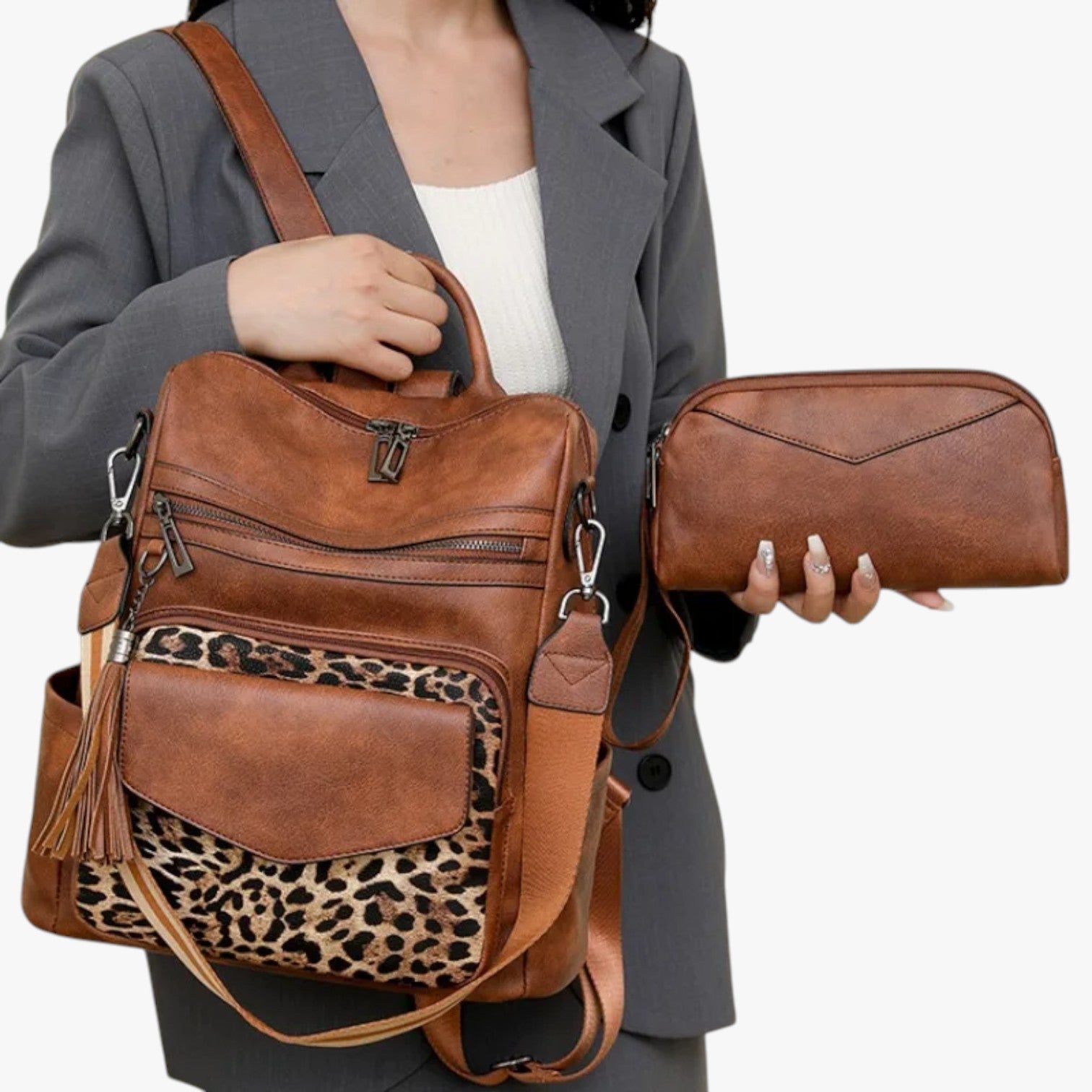 Avianna | Zaino in pelle elegante e capiente - - bag Bags handbags women bags Women's handbags - Concept Palermo