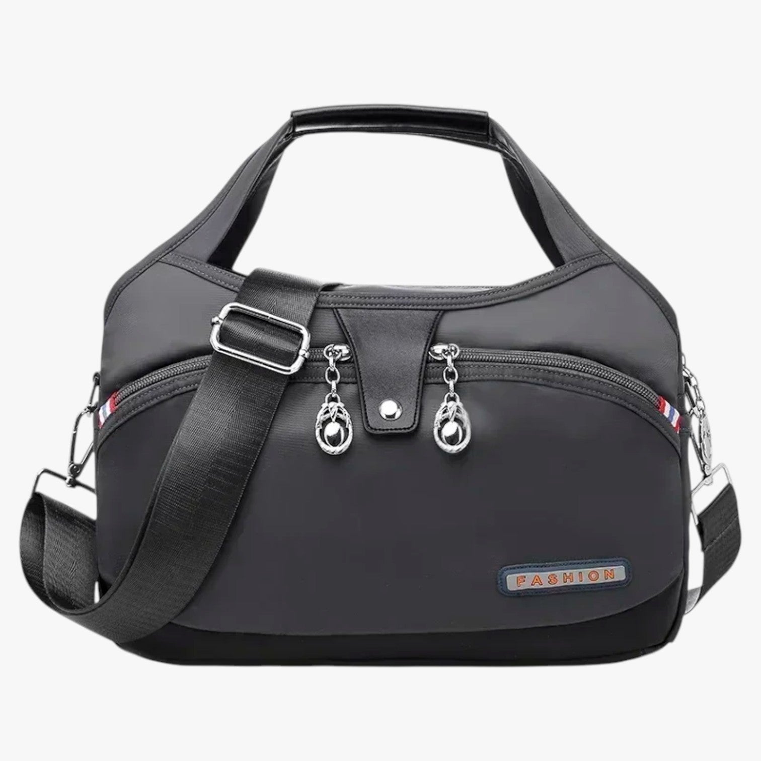 Leona | Borsa a tracolla alla moda con spazio extra - Grigio scuro - bag Bags handbags women bags Women's handbags - Concept Palermo