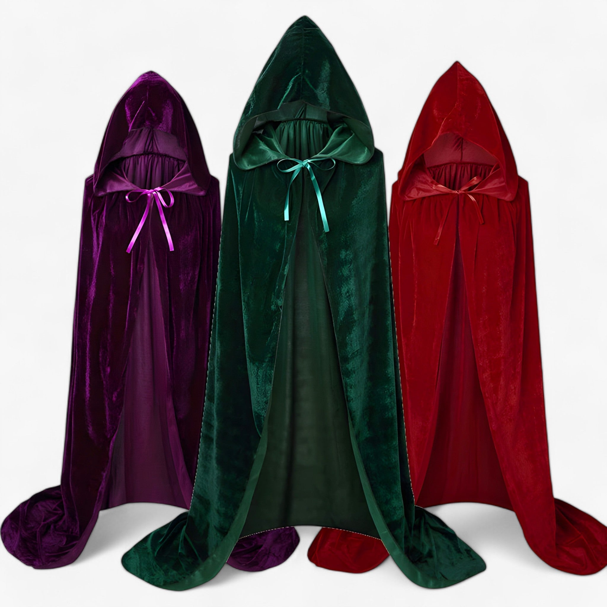 Morgane Heksenmantel - Mantello con cappello per il cosplay di Halloween - - cape costume halloween - Concept Palermo