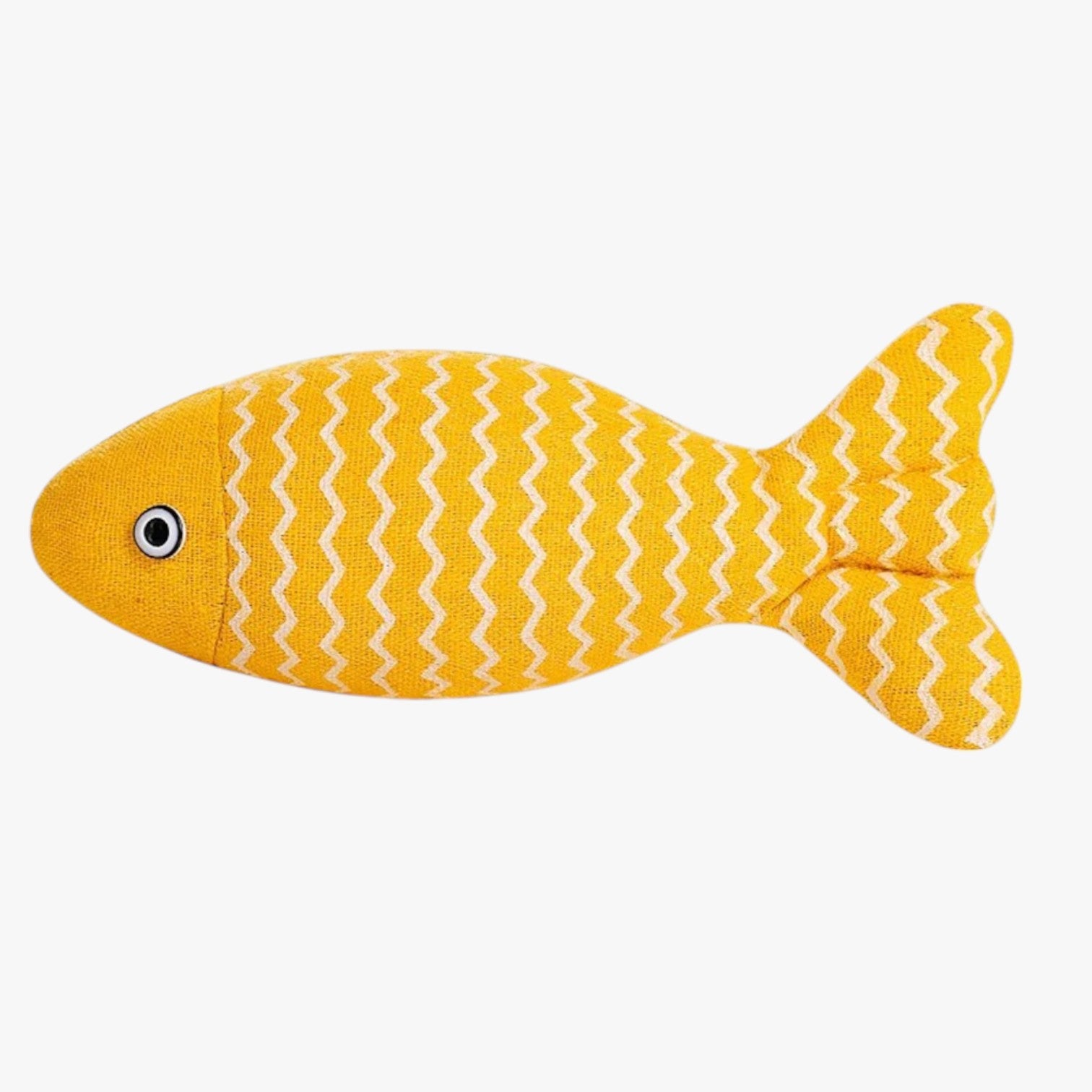 Sunny | Pesce Giocattolo in Canapa con Valeriana per Gatti - Giallo - pet pet toys petproduct - Concept Palermo