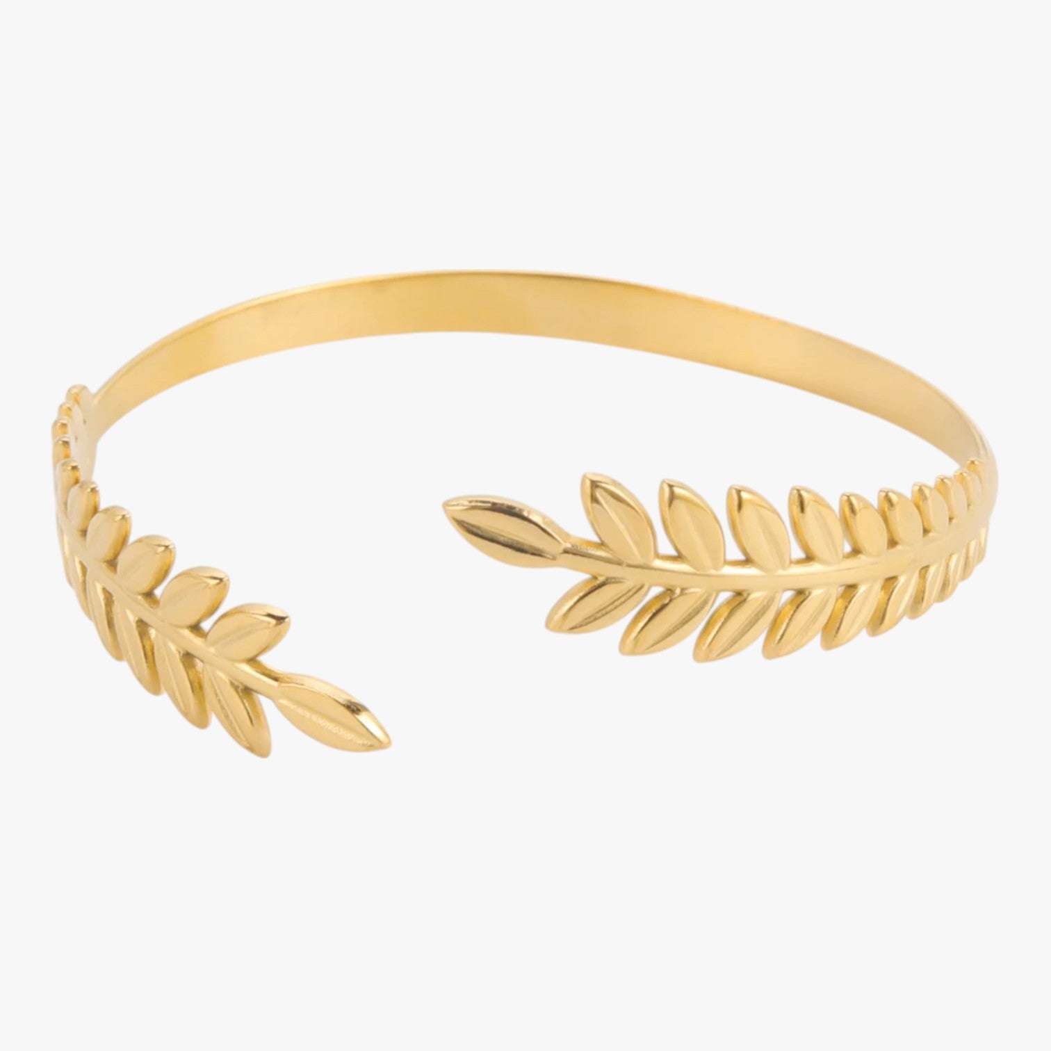 Adele | Bracciale Boho Dorato con Foglia d’Alloro – Eleganza Classica che Ispira - - BRACELET BRACELET FOR WOMEN BRACELETS bracelets for women - Concept Palermo
