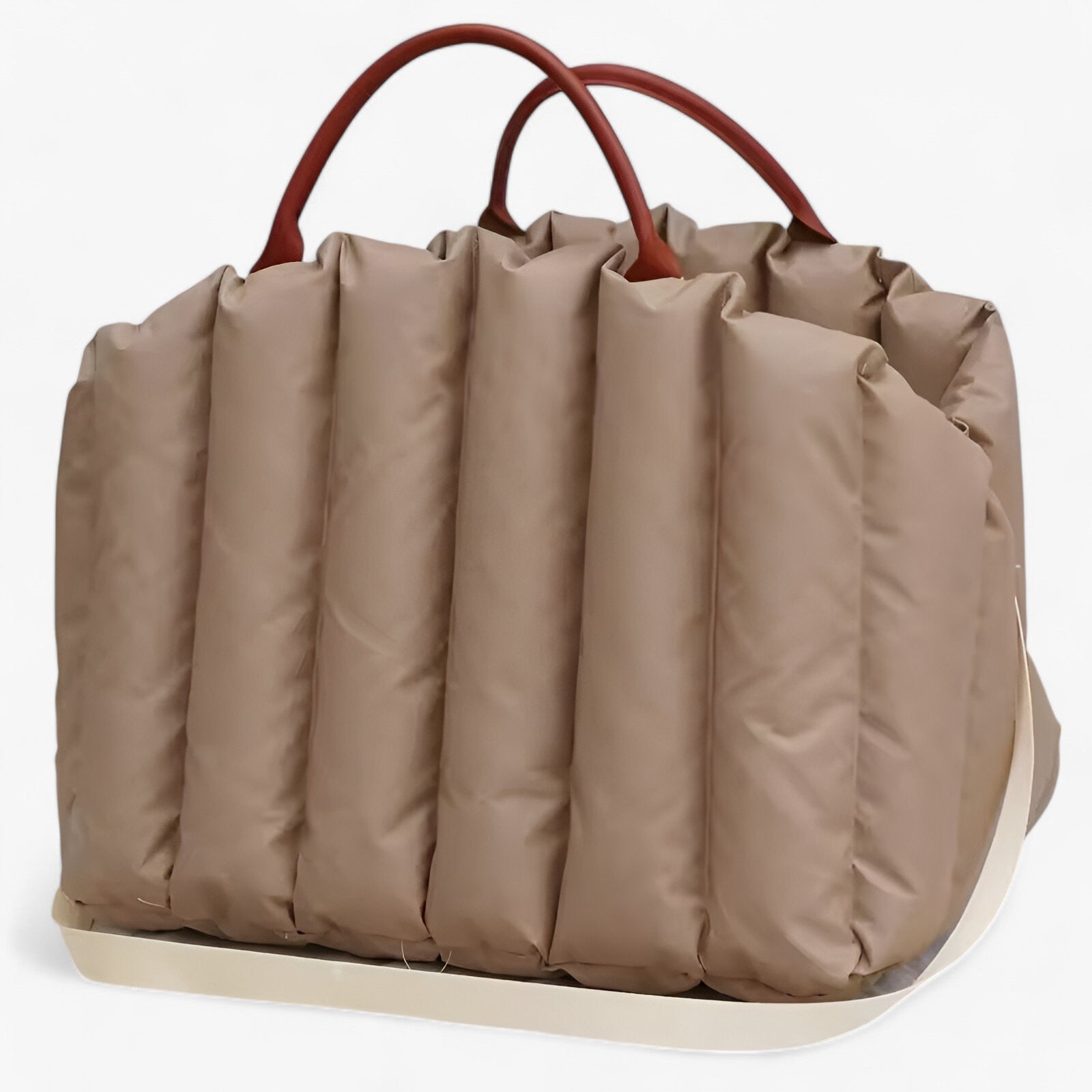 Mila | Borsa per Cani Luxe e Calda per Viaggi - khaki scuro - - Concept Palermo