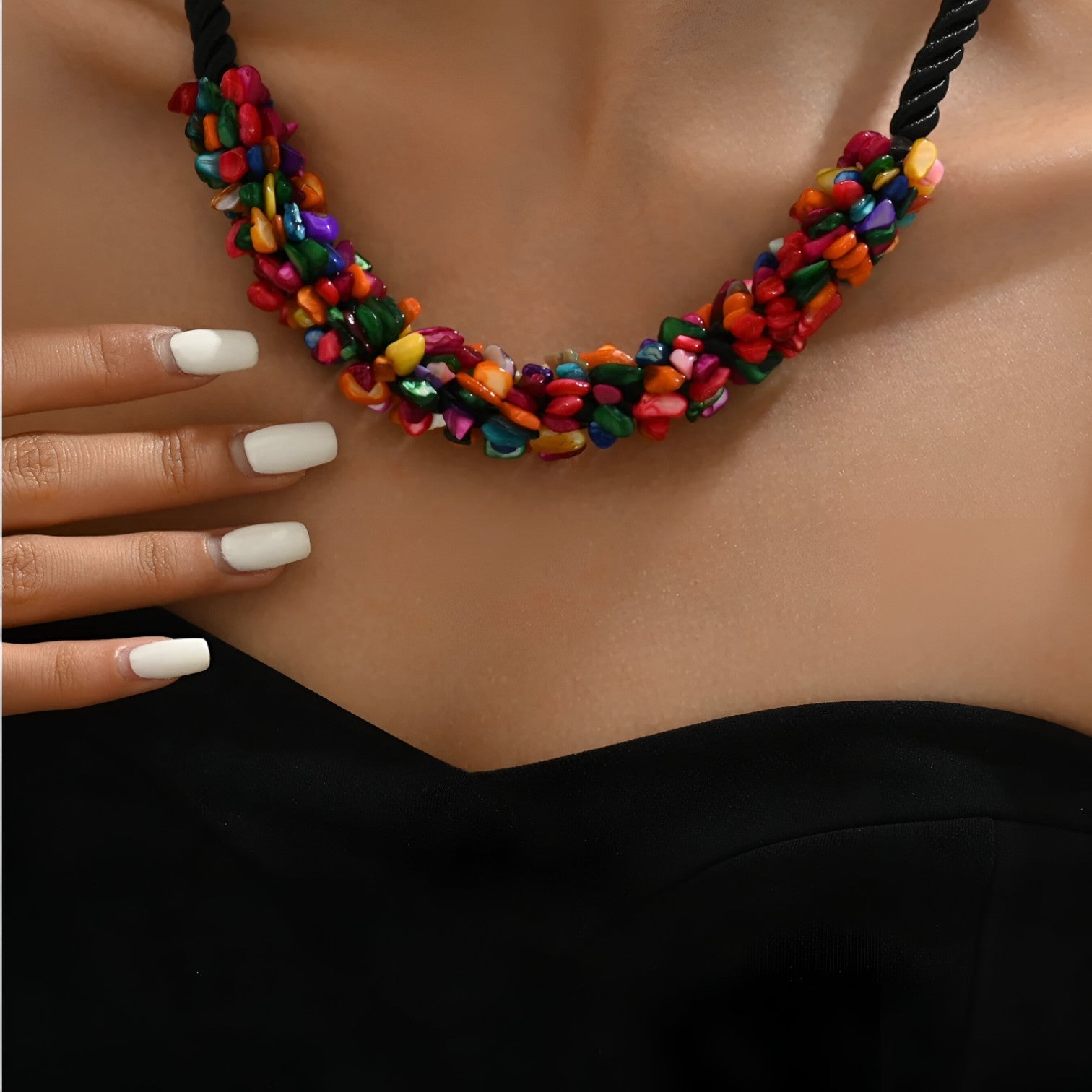 Haven | Collana di conchiglie fatta a mano bohemien - Vacanze e Festività - - NECKLACES Necklaces for Women - Concept Palermo