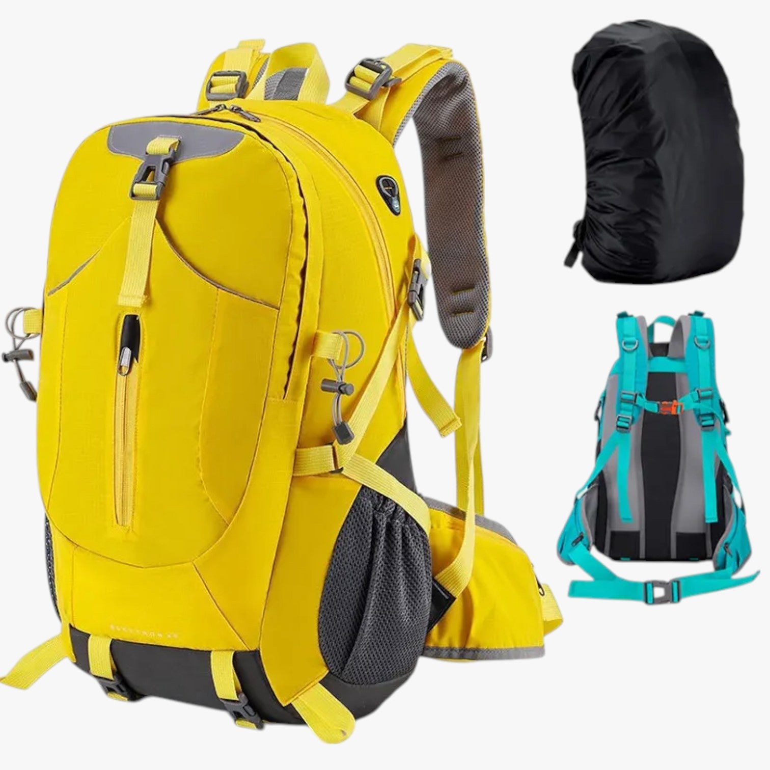 River | Zaino Trekking 40L con Coprizaino Impermeabile - - bag Bags bags for men men bag mens bag - Concept Palermo