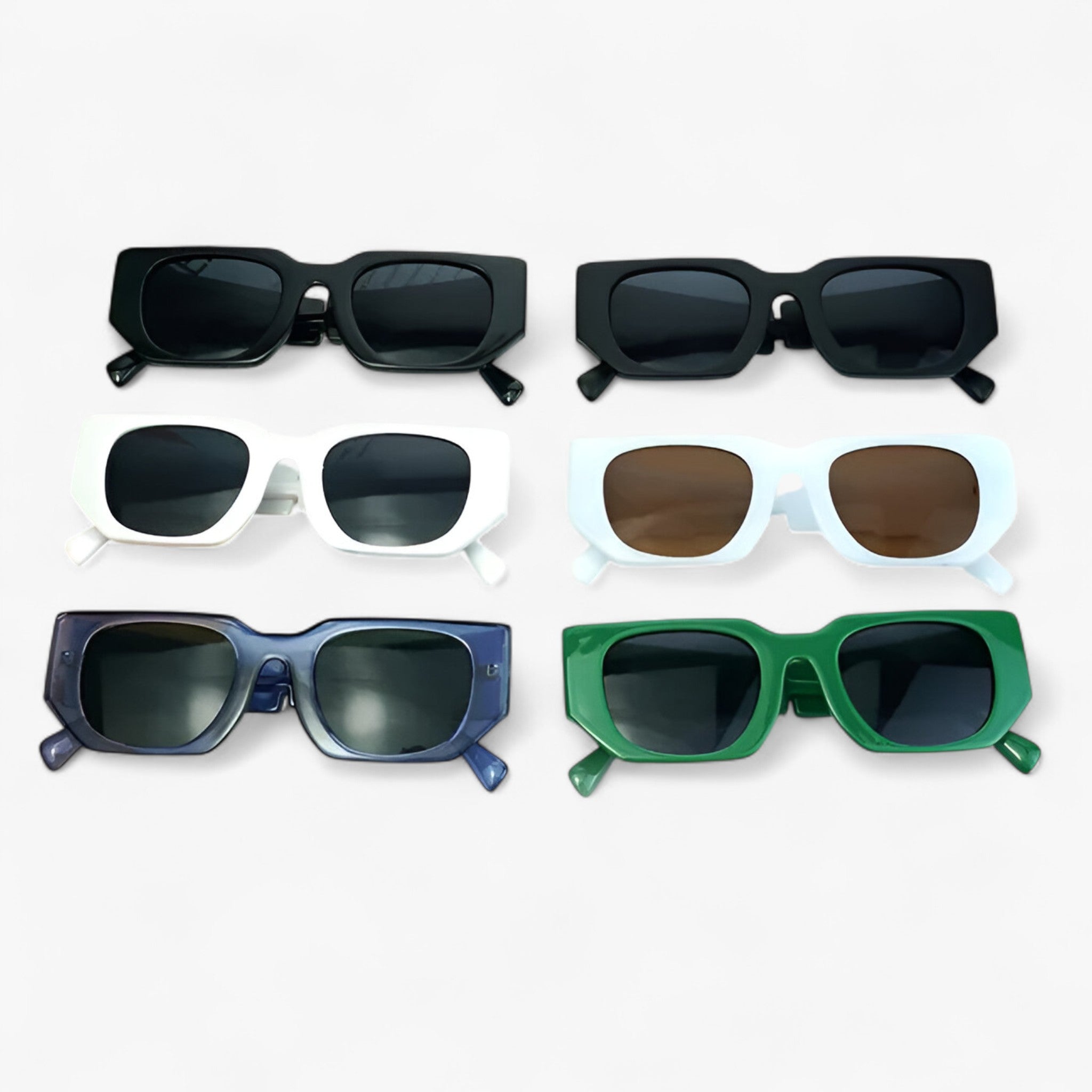 Axel | Occhiali da sole rettangolari punk stile - - Fashion Sunglasses men sunglasses polarized Polarized man sunglasses Sunglasses sunglasses polarized men - Concept Palermo