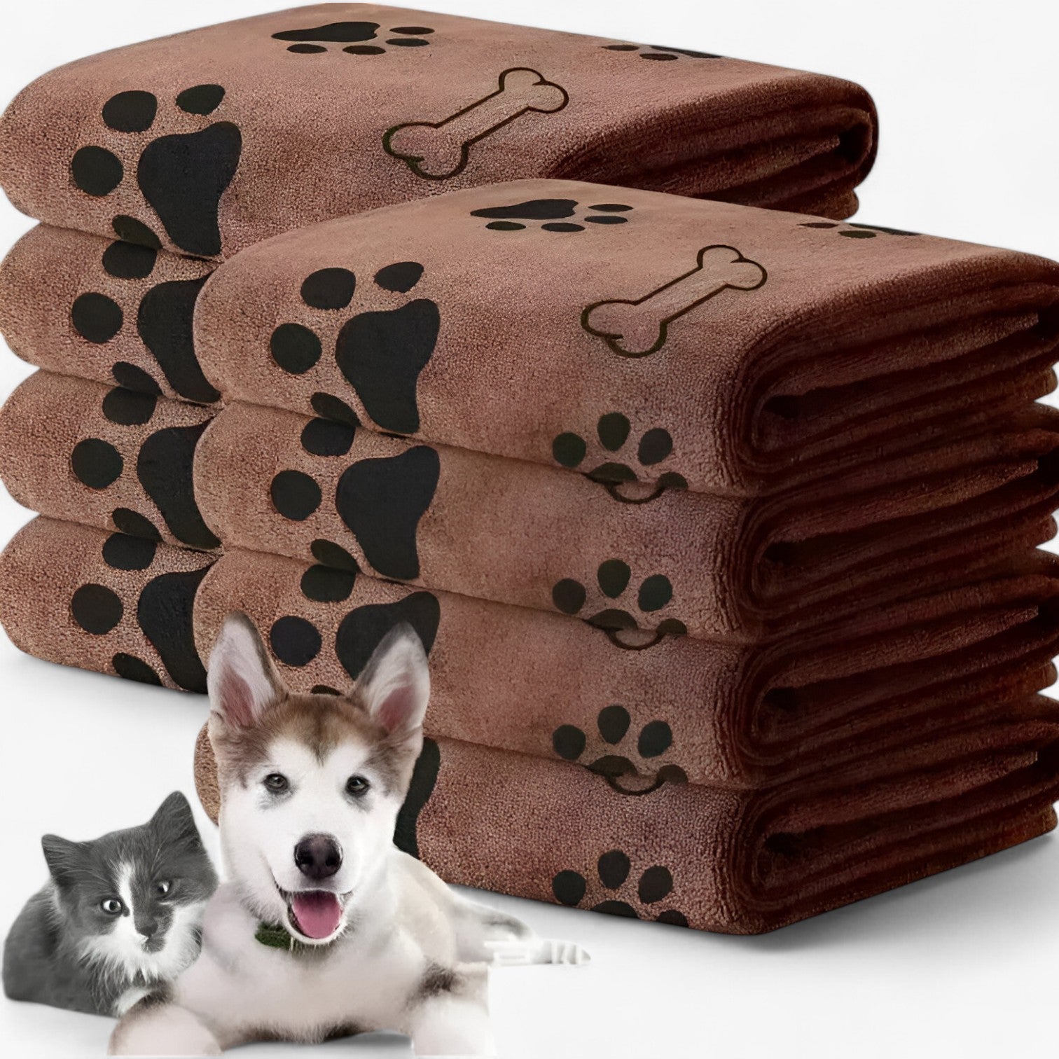Rex | Asciugamano in Microfibra ad Asciugatura Rapida per Cani e Gatti - - pet pet accessories PET SUPPLIES - Concept Palermo