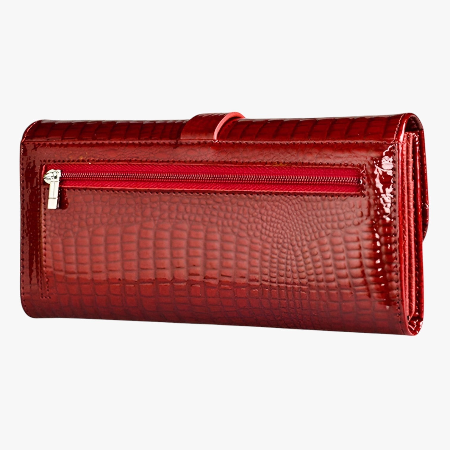 Felicia | Borsa di design di lusso – Clutch e portafoglio in pelle lucida - - wallet womens wallet - Concept Palermo