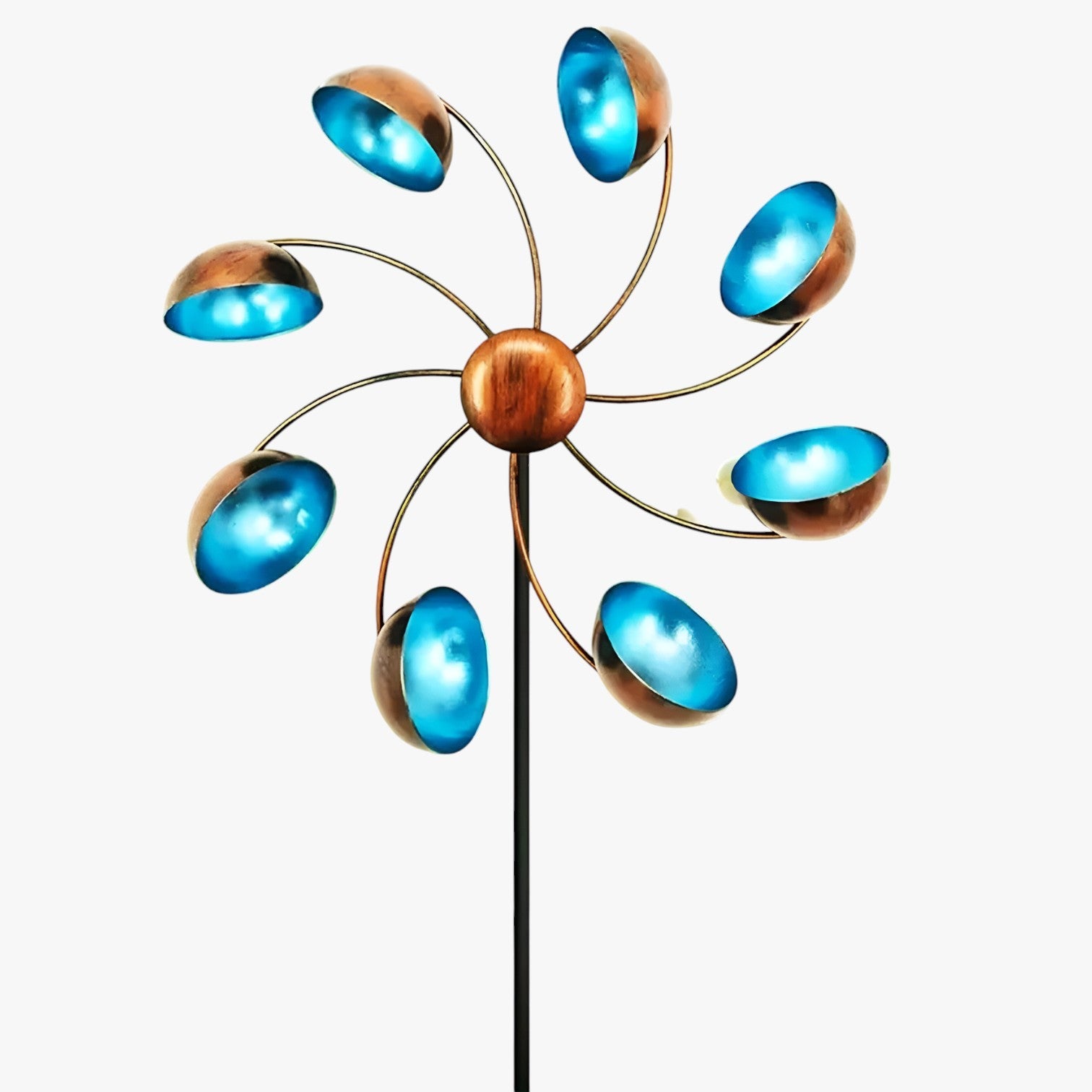 Waylon | Rotore a vento in metallo – Incantevole mulino a vento floreale per il tuo giardino - - Garden Garden accessories Home & Garden - Concept Palermo