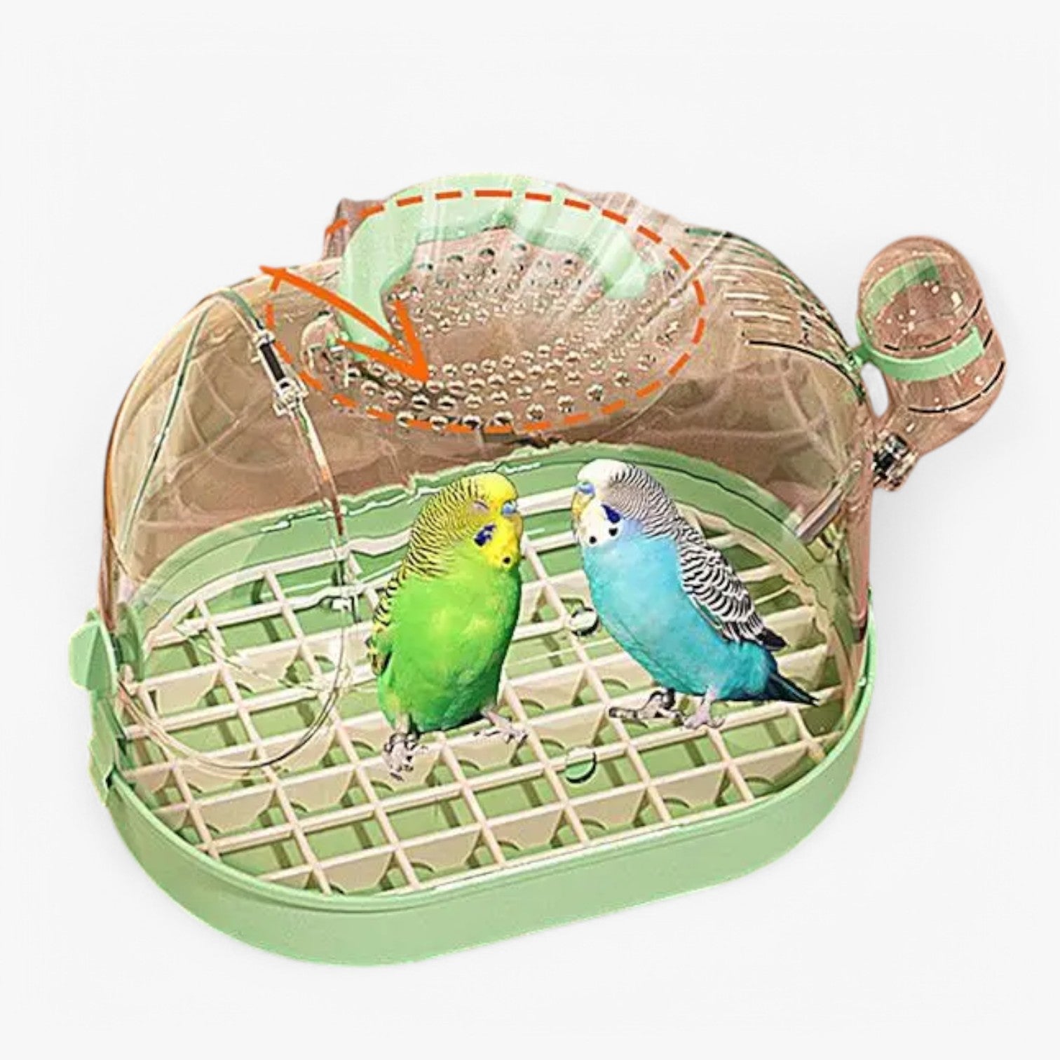 Alaina | Gabbia per uccelli portatile – Confortevole e traspirante - - pet PET SUPPLIES - Concept Palermo