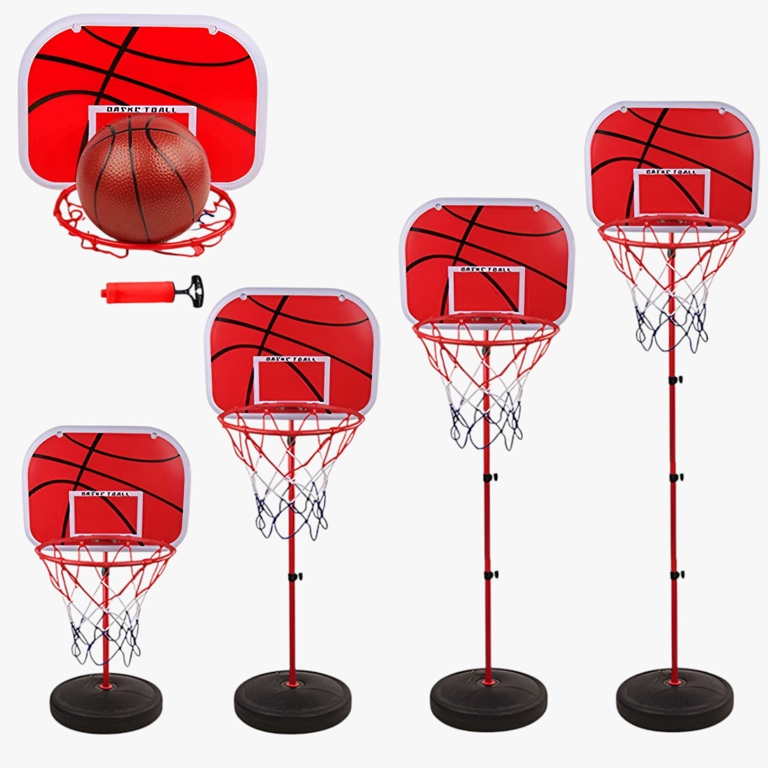 Damario | Anello da basket regolabile – Divertimento e abilità per tuo figlio - - toys toys & gifts toys for kids - Concept Palermo