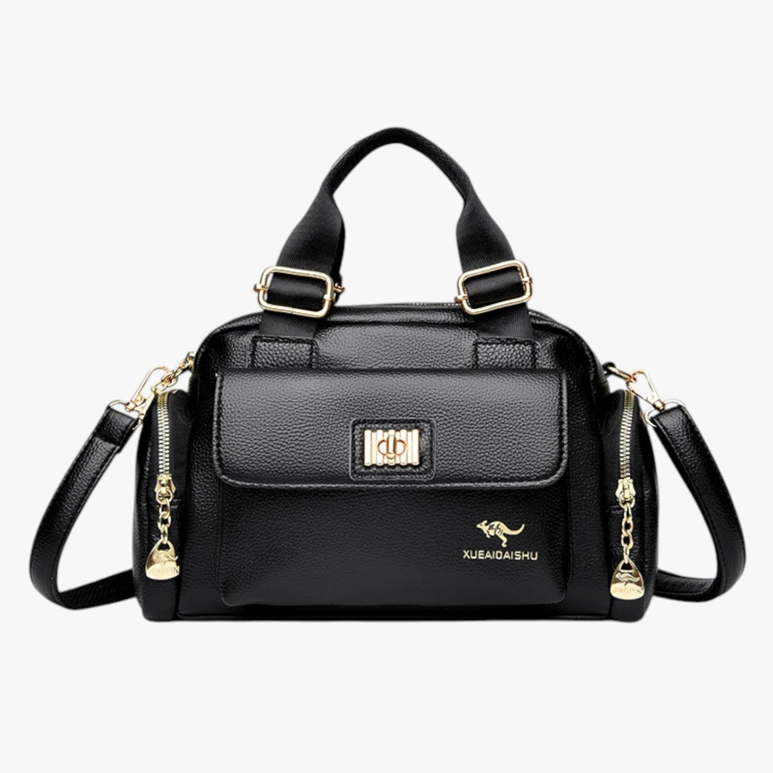 Siera | Eleganza e praticità per tutti i giorni – Borsa multitasche in pelle PU - Nero - Bags women bags Women's handbags - Concept Palermo