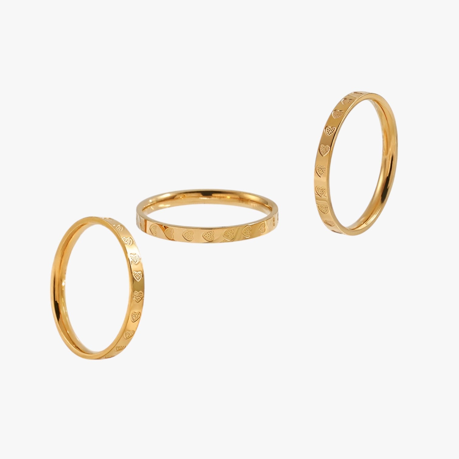 Danilyn | Lucido e senza tempo – Elegante anello d'oro per ogni occasione - - Rings womens ring - Concept Palermo