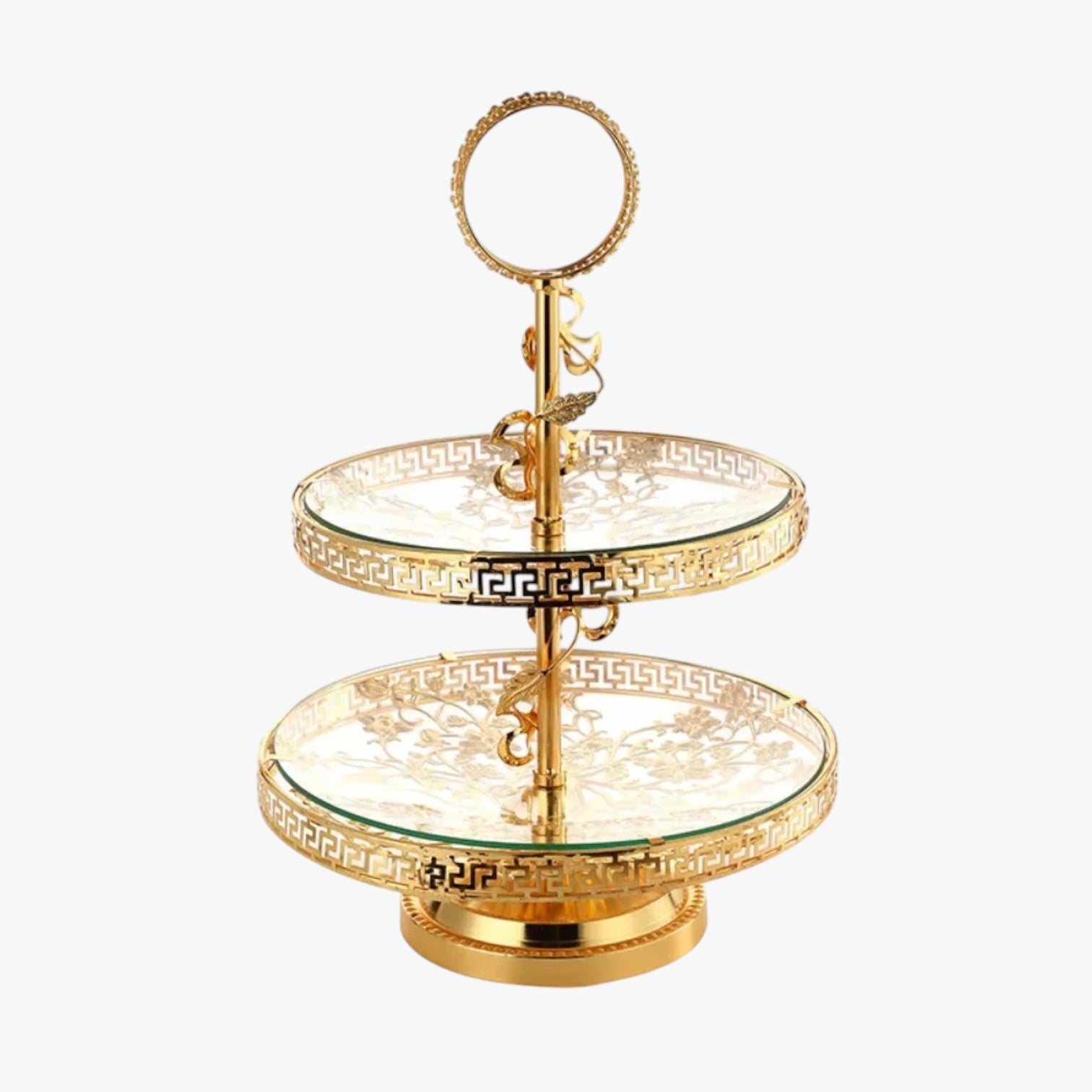 Jaziel | Vassoio decorativo a due livelli per dolci e frutta - - Kitchen Kitchen Essentials - Concept Palermo