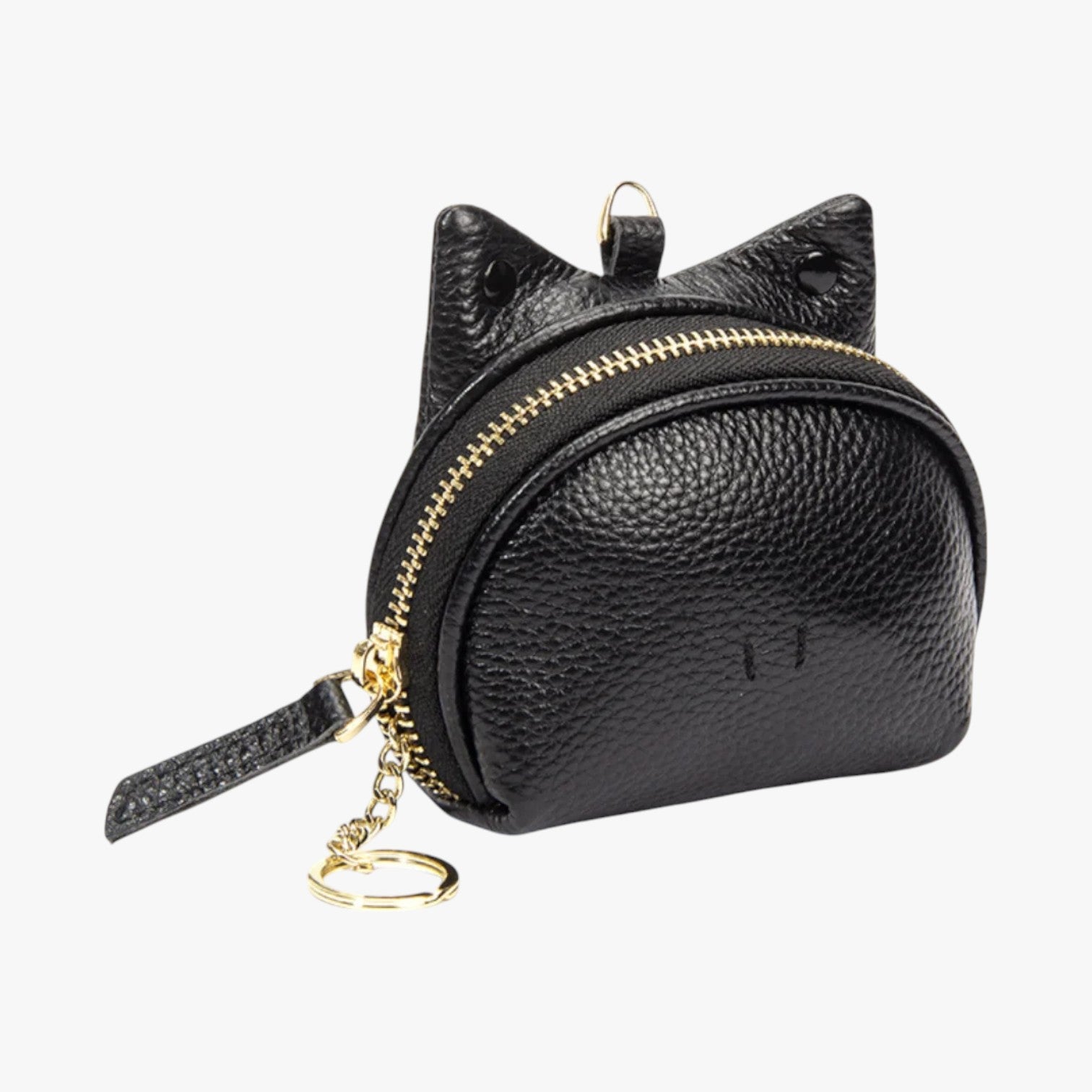Reign | Grazioso portafoglio in pelle con cerniera, tasche per monete e carte - Nero - wallet wallets womens wallet - Concept Palermo
