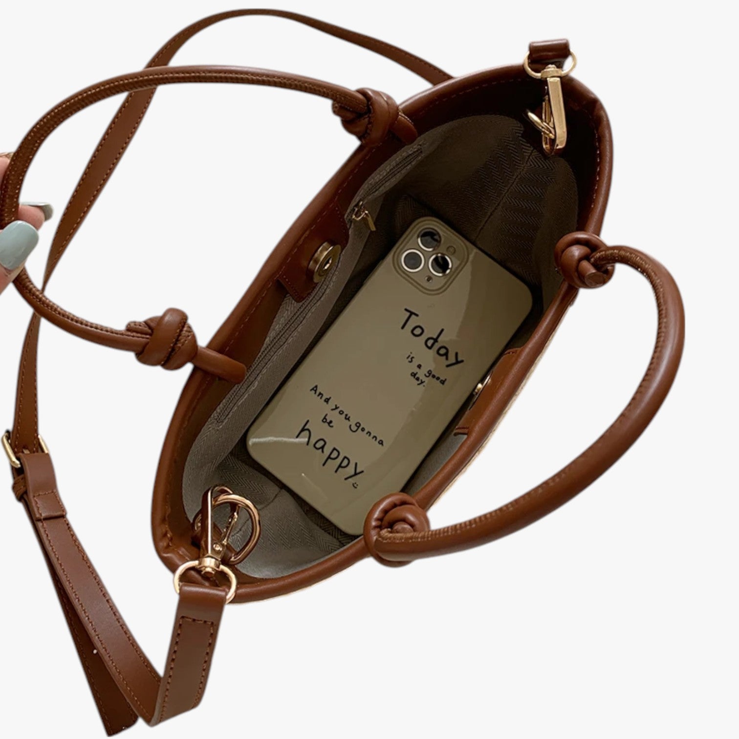 Autumn | Borsa Estiva in Paglia Leggera, Chic e Pronta per la Spiaggia - - bag Bags handbags women bag women bags Women's handbags - Concept Palermo