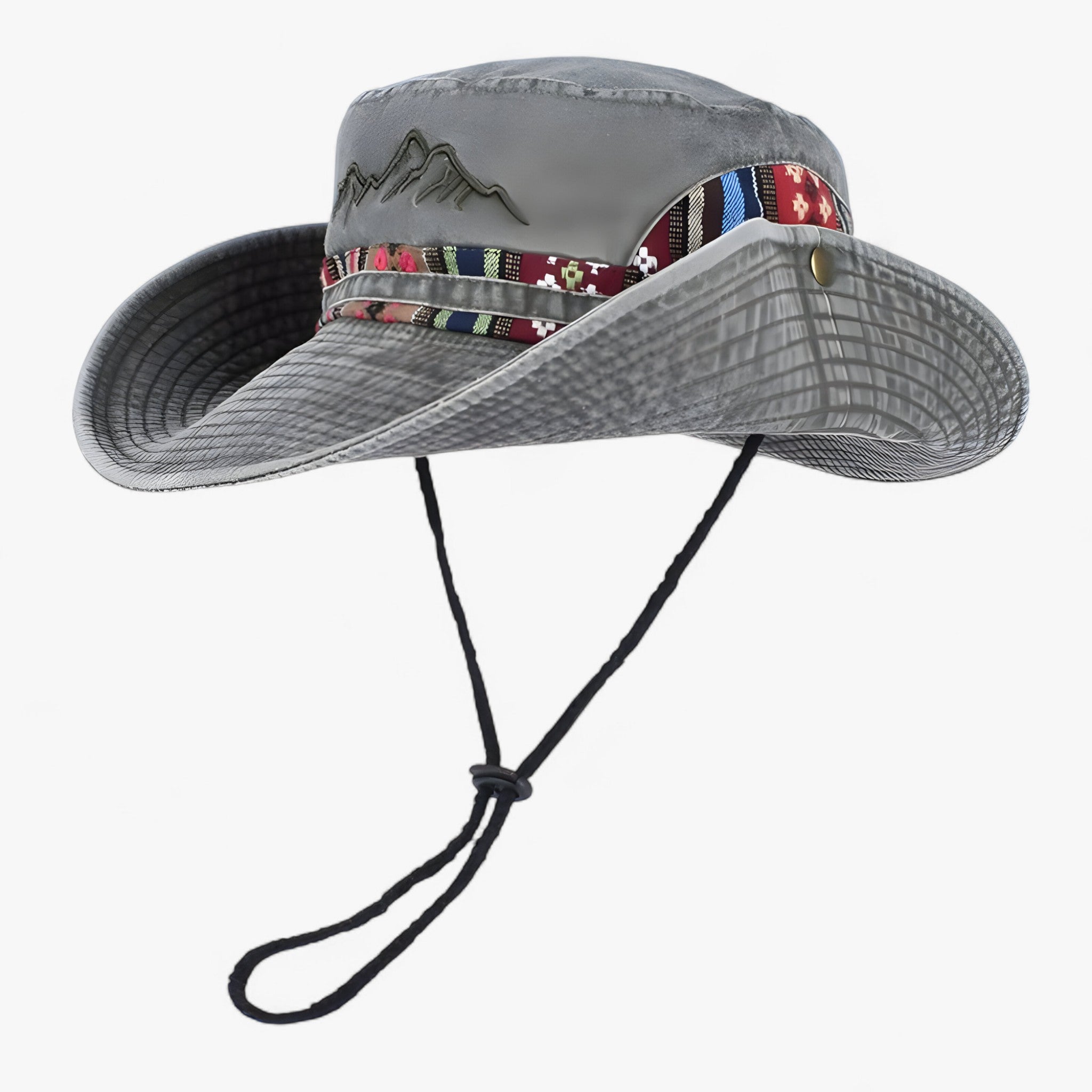 Gino | Cappello Estivo Panama Unisex - Verde Grigio Circa 58cm - - Concept Palermo