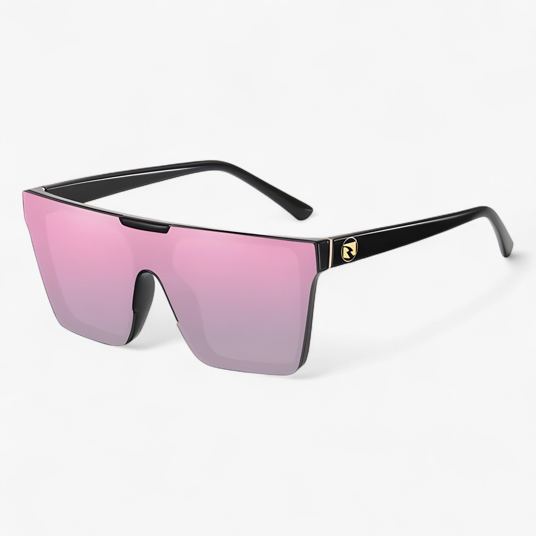 Eldar | Occhiali da sole monoblocco di lusso - Nero Rosa - Fashion Sunglasses men sunglasses polarized mens sunglasses Polarized man sunglasses Sunglasses sunglasses polarized men - Concept Palermo