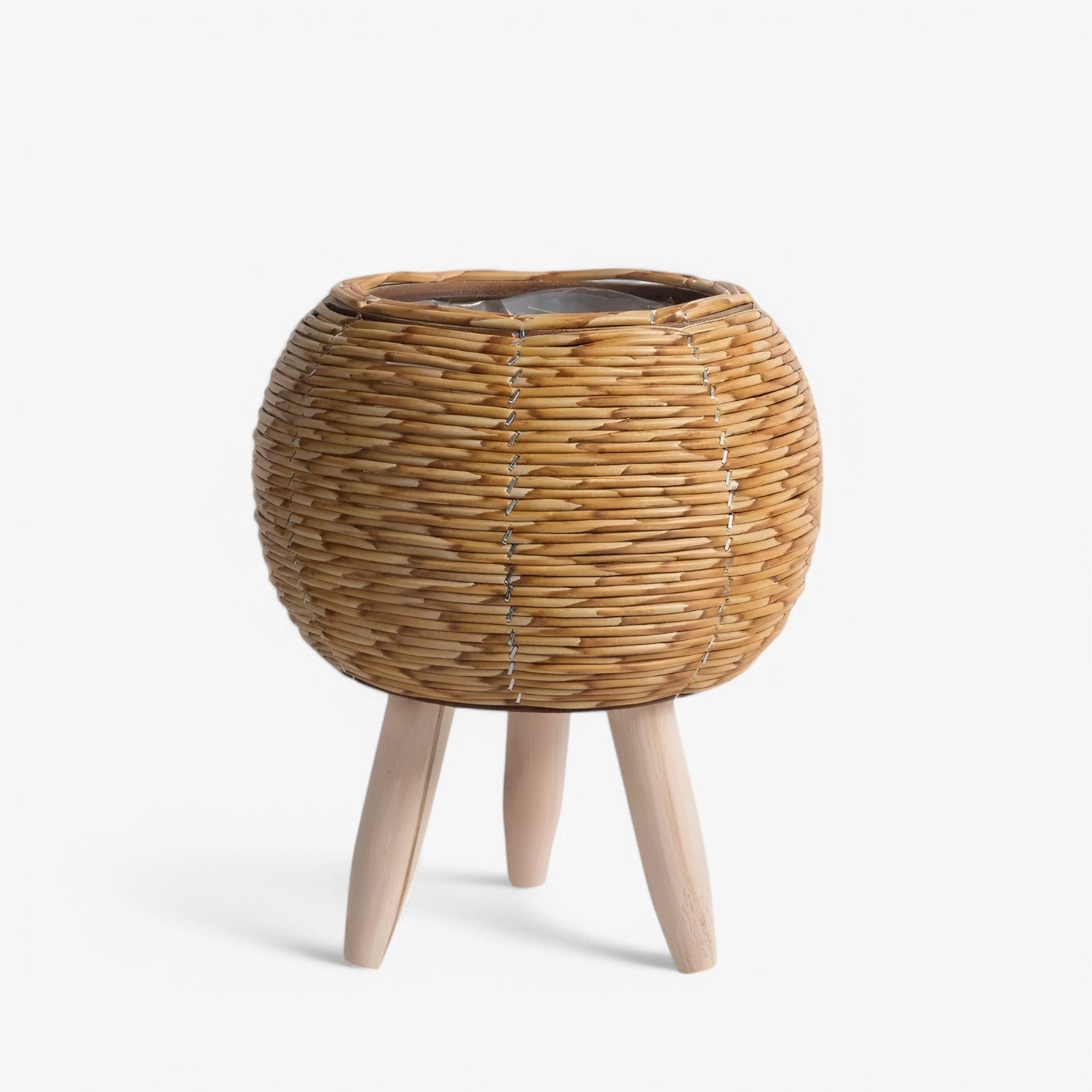 Kosta | Vaso di Fiori Rotan – Stile Elegante per le Sue Piante - Stile 1 Beige - Garden Garden supplies Home & Garden - Concept Palermo