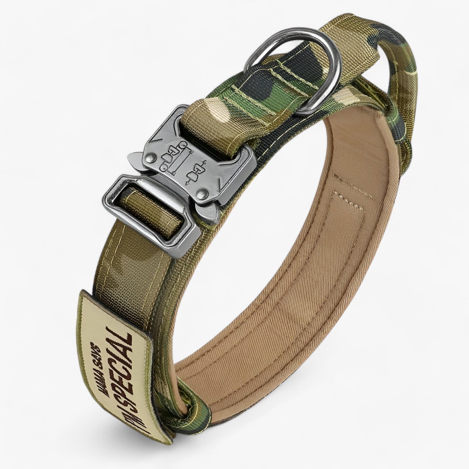 Brodie| Collare tattico per cani con manico per addestramento - Set Camouflage - Dog Collar DOG SUPPLIES - Concept Palermo
