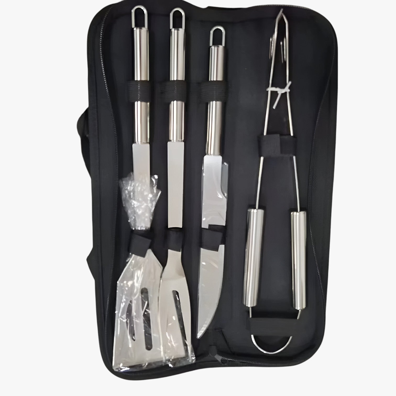 Ernesto | Set Completo per BBQ Ultimo – Sostenibile e Portatile - Set di 4 borse in cotone - Kitchen kitchen tools - Concept Palermo