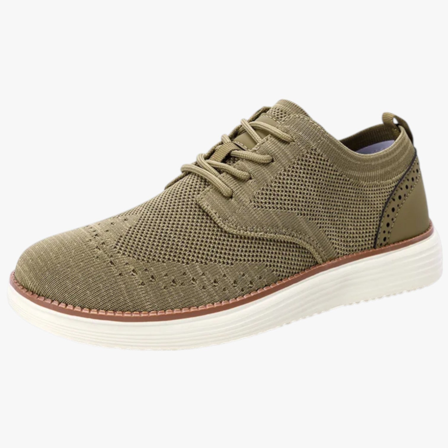 Andrew | Sneakers Uomo Ultra Leggere in Mesh Comfort Traspirante per Ogni Avventura Outdoor - Khaki CINA - Men's Shoes shoes shoes for men - Concept Palermo