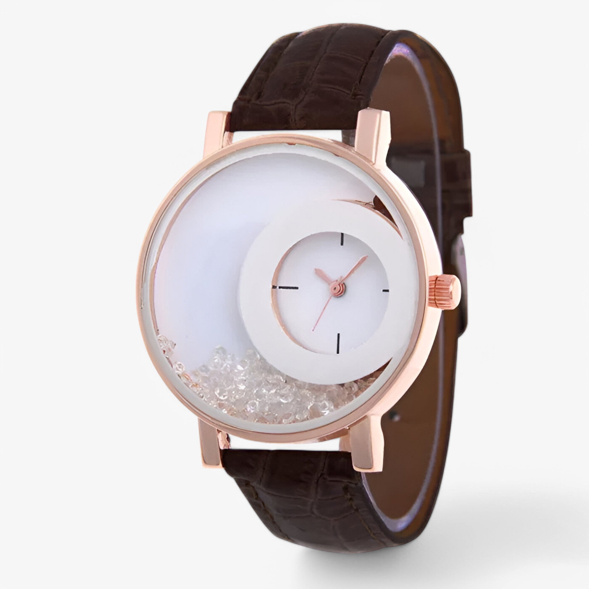 Odette | Orologio da donna con quadrante brillante - Nera - female watch watch for women - Concept Palermo