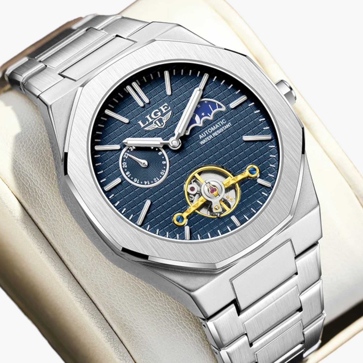 Lennox | Orologio meccanico di lusso impermeabile - - watch watch for men WATCHES FOR MEN - Concept Palermo