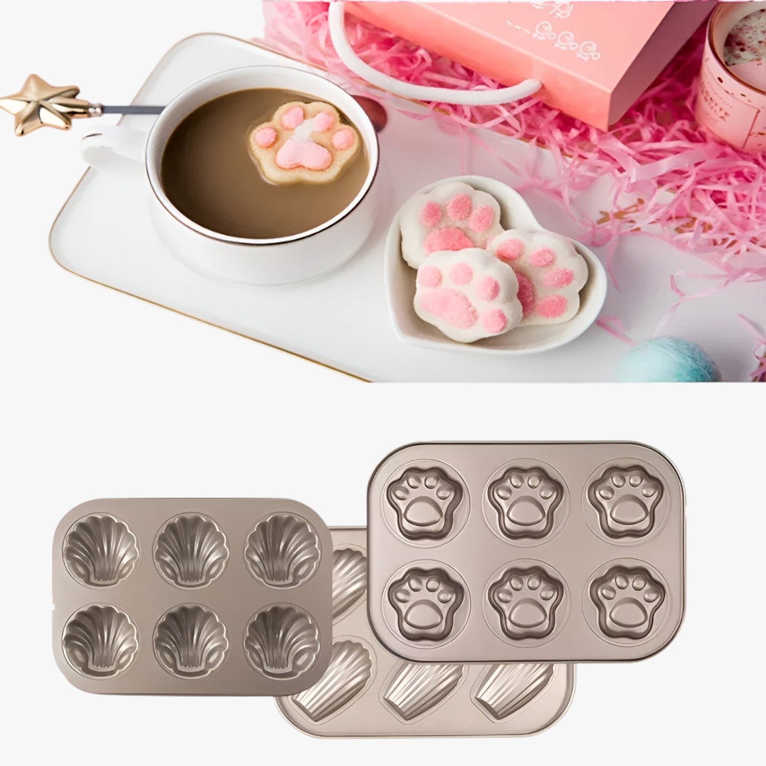 Angel | PawBake Stampo per torta antiaderente a forma di zampa - - Kitchen Kitchen Essentials kitchen tools - Concept Palermo