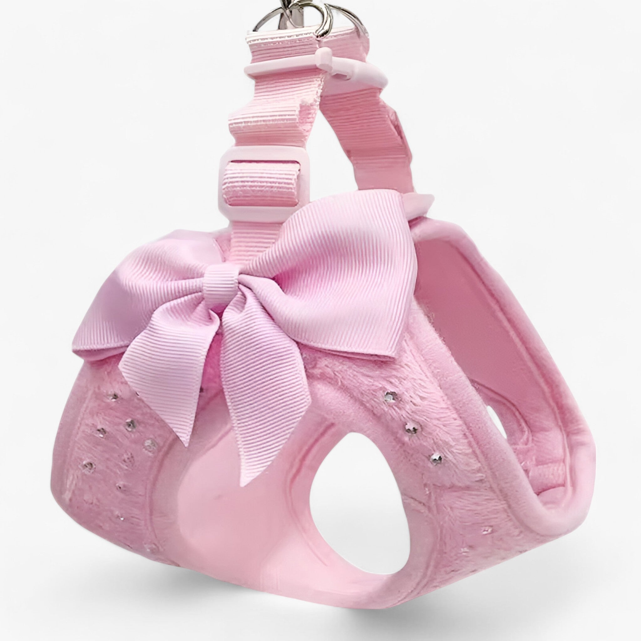 Lola | Elegante e Confortevole Pettorina per Cani con Decorazione in Diamante - - - Concept Palermo