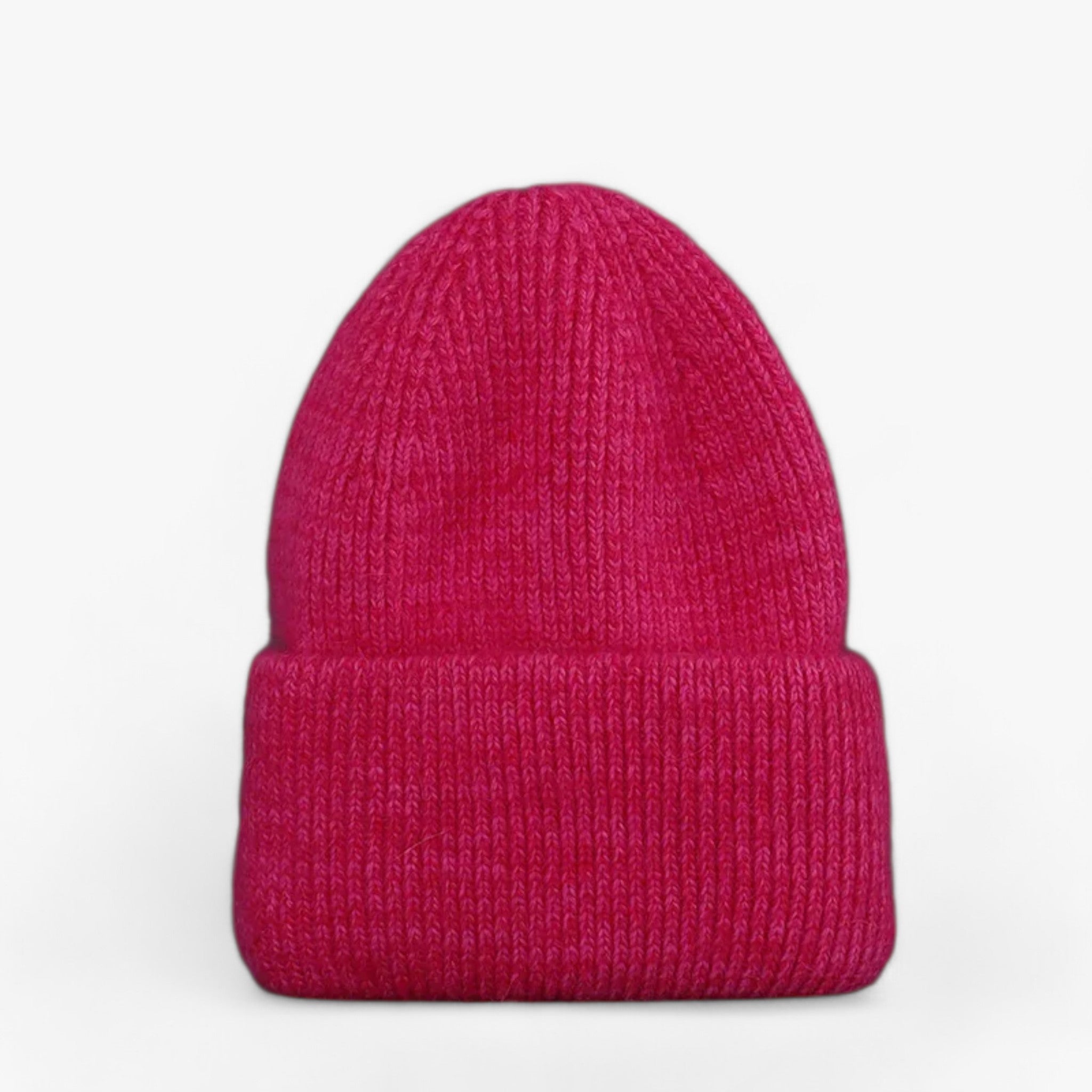 Elle | Cappello invernale: calore lussuoso con vera pelliccia di coniglio - Rosa Barbie 54cm-60cm - bucket hats hat Sun Hats - Concept Palermo
