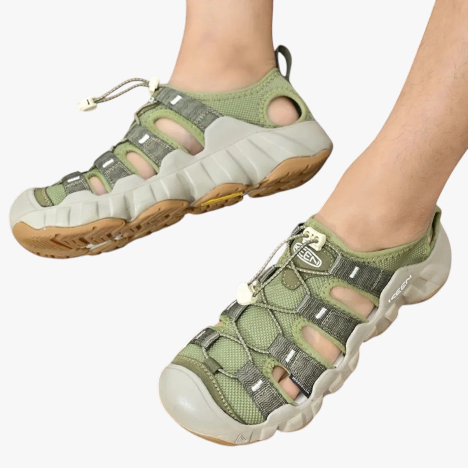 Jesse | Sandali Estivi Uomo in Pelle Bovina, Comodi e Resistenti - - breathable sandals casual sandals walking sandals - Concept Palermo