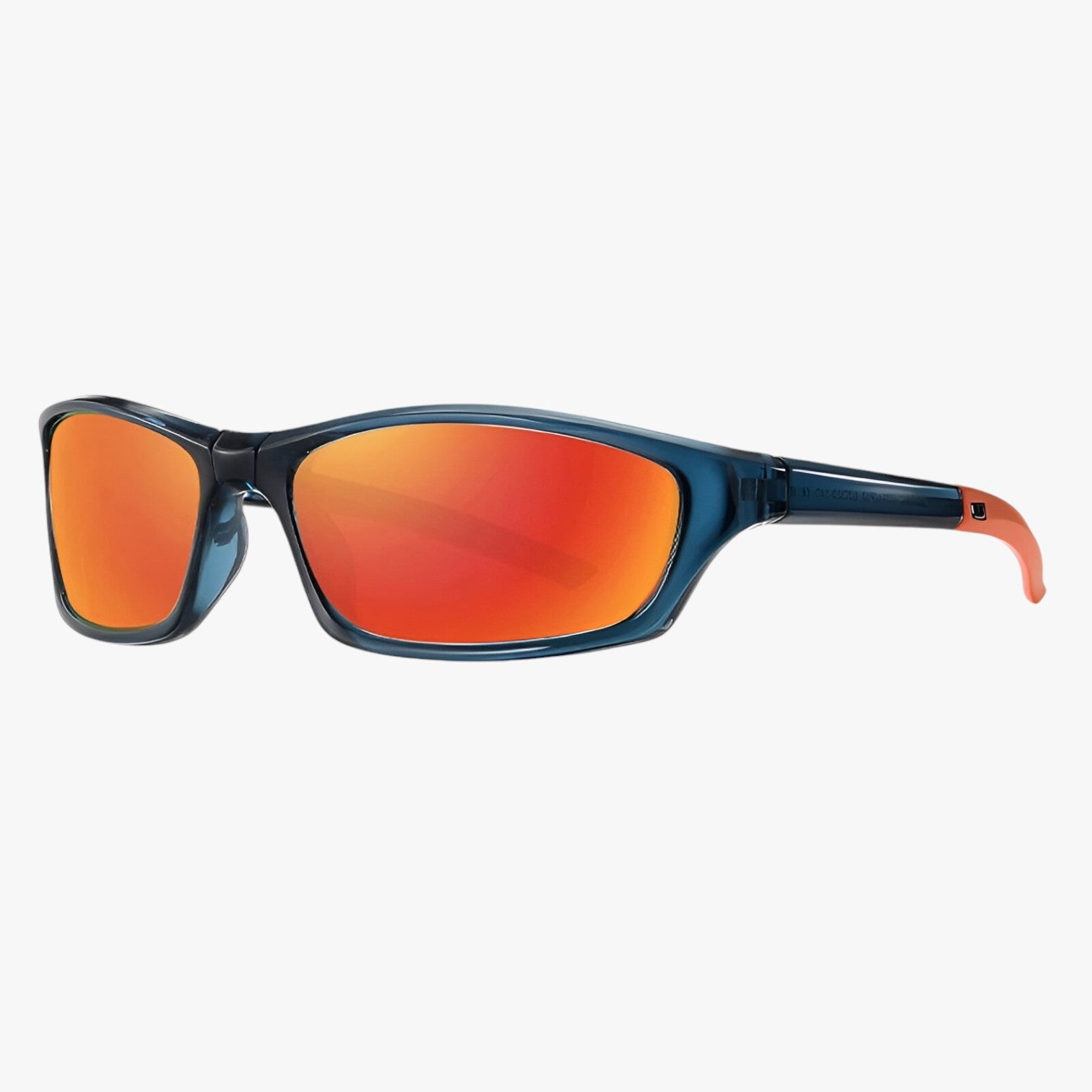 Deven | Occhiali da sole sportivi pieghevoli – leggeri e anti-riflesso - Blu Rosso Chiaro - mens sunglasses Polarized man sunglasses Sunglasses sunglasses polarized men - Concept Palermo